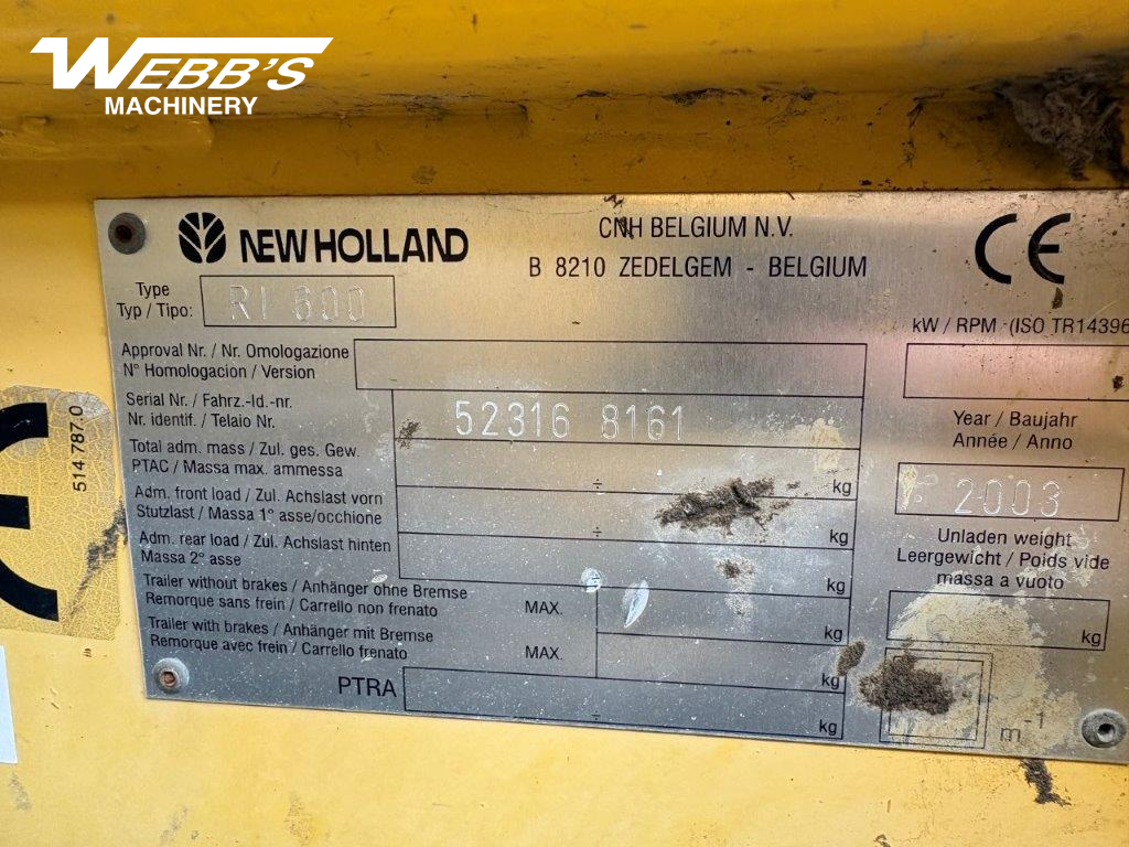 2005 New Holland FX60 Forage Harvester