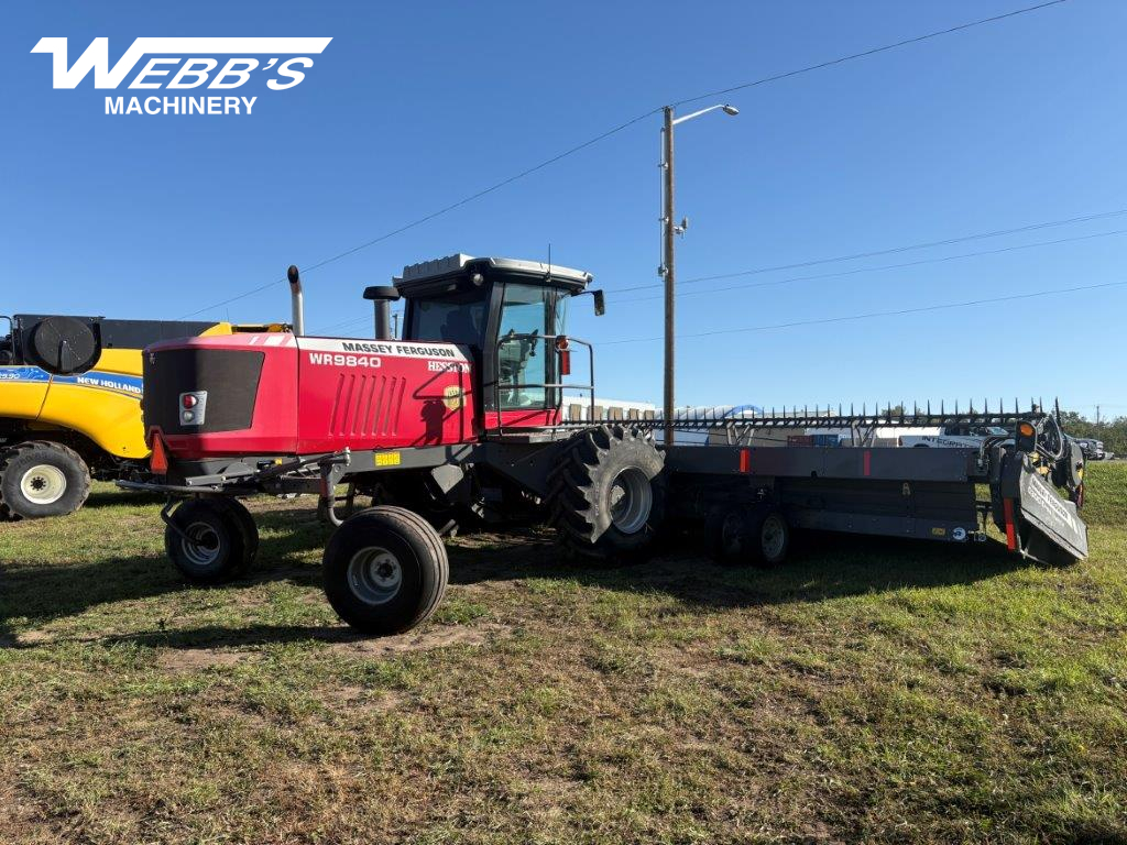 2017 Massey Ferguson WR9840 Windrower