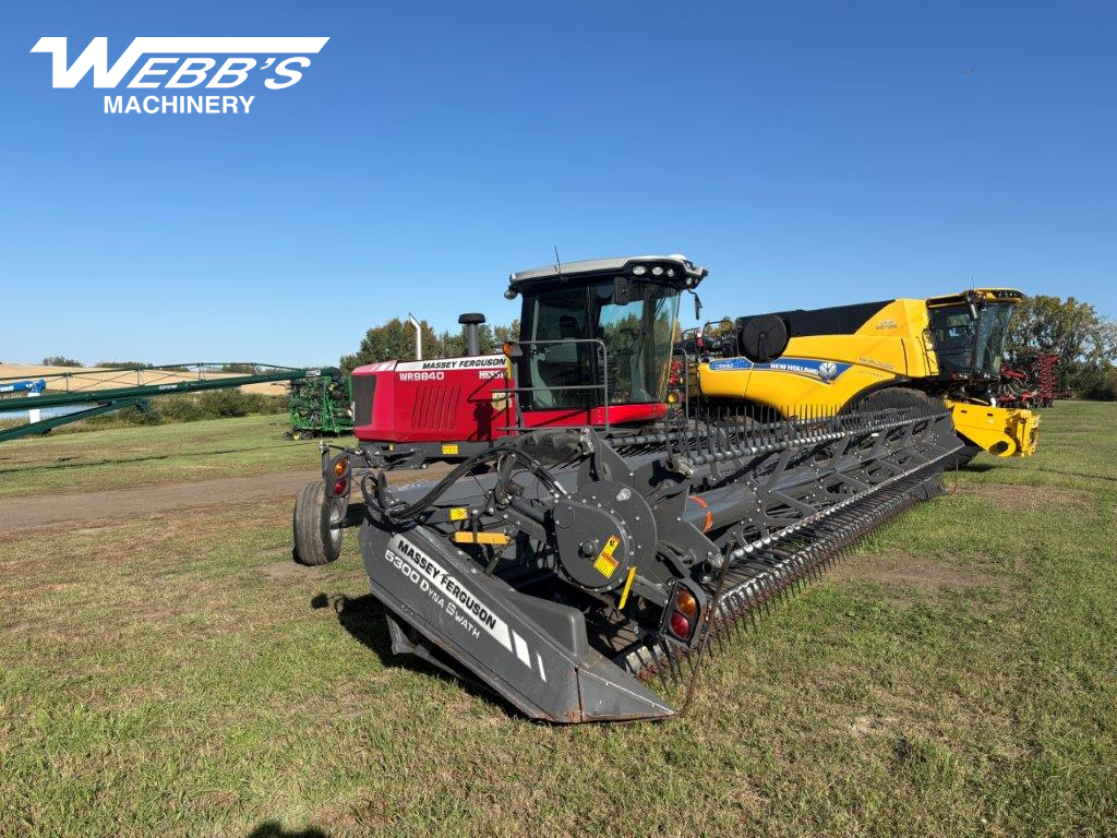 2017 Massey Ferguson WR9840 Windrower