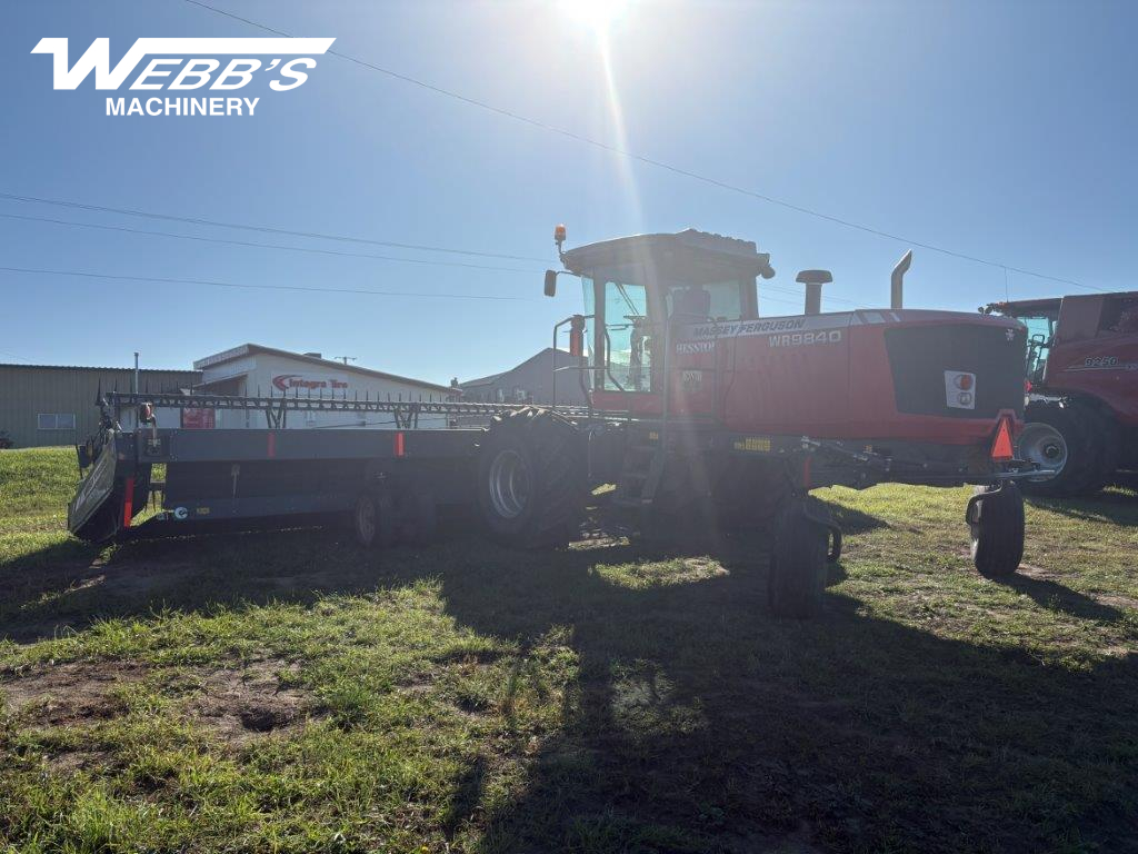 2017 Massey Ferguson WR9840 Windrower