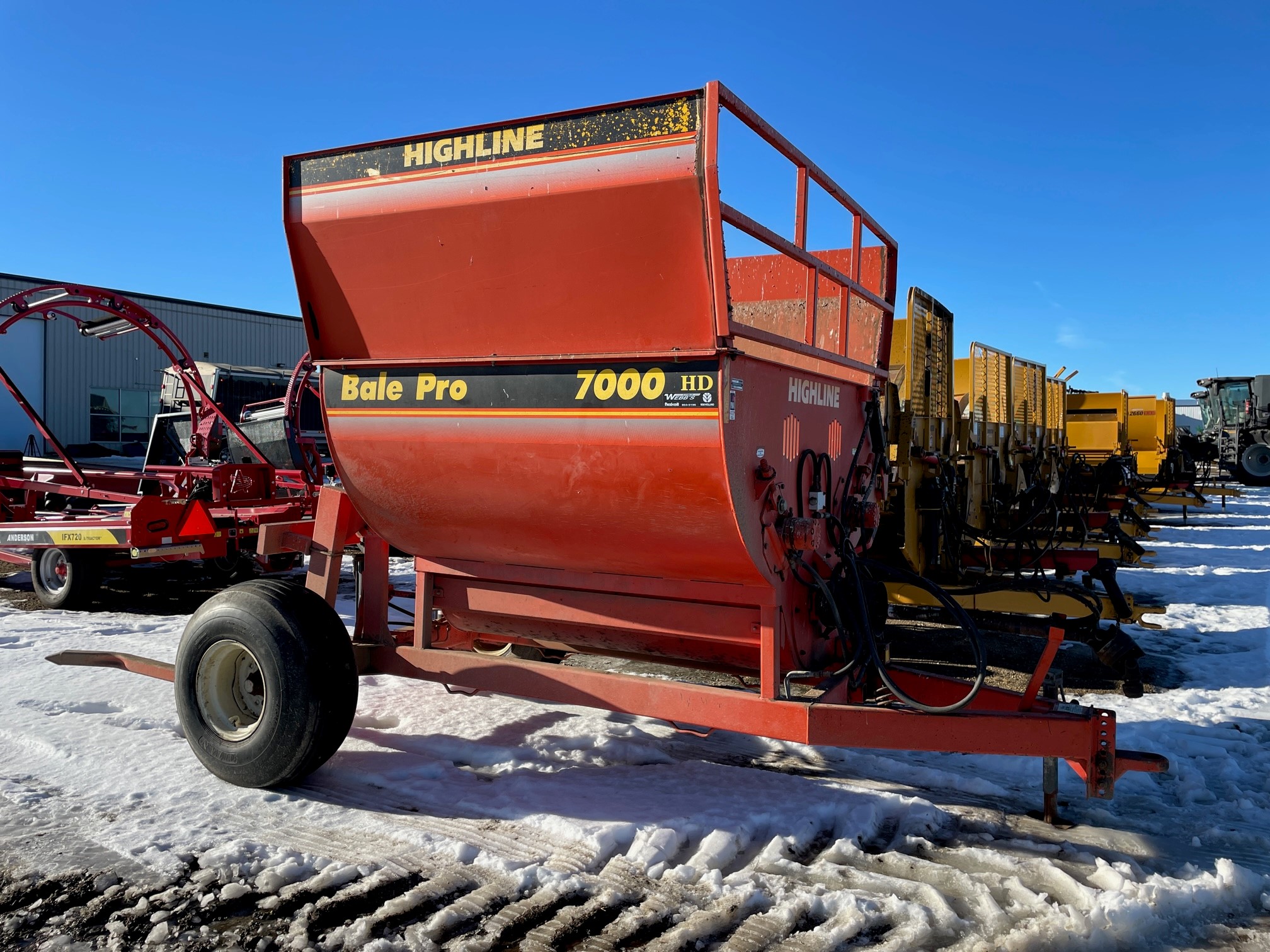 2001 Highline 7000 Bale Processor