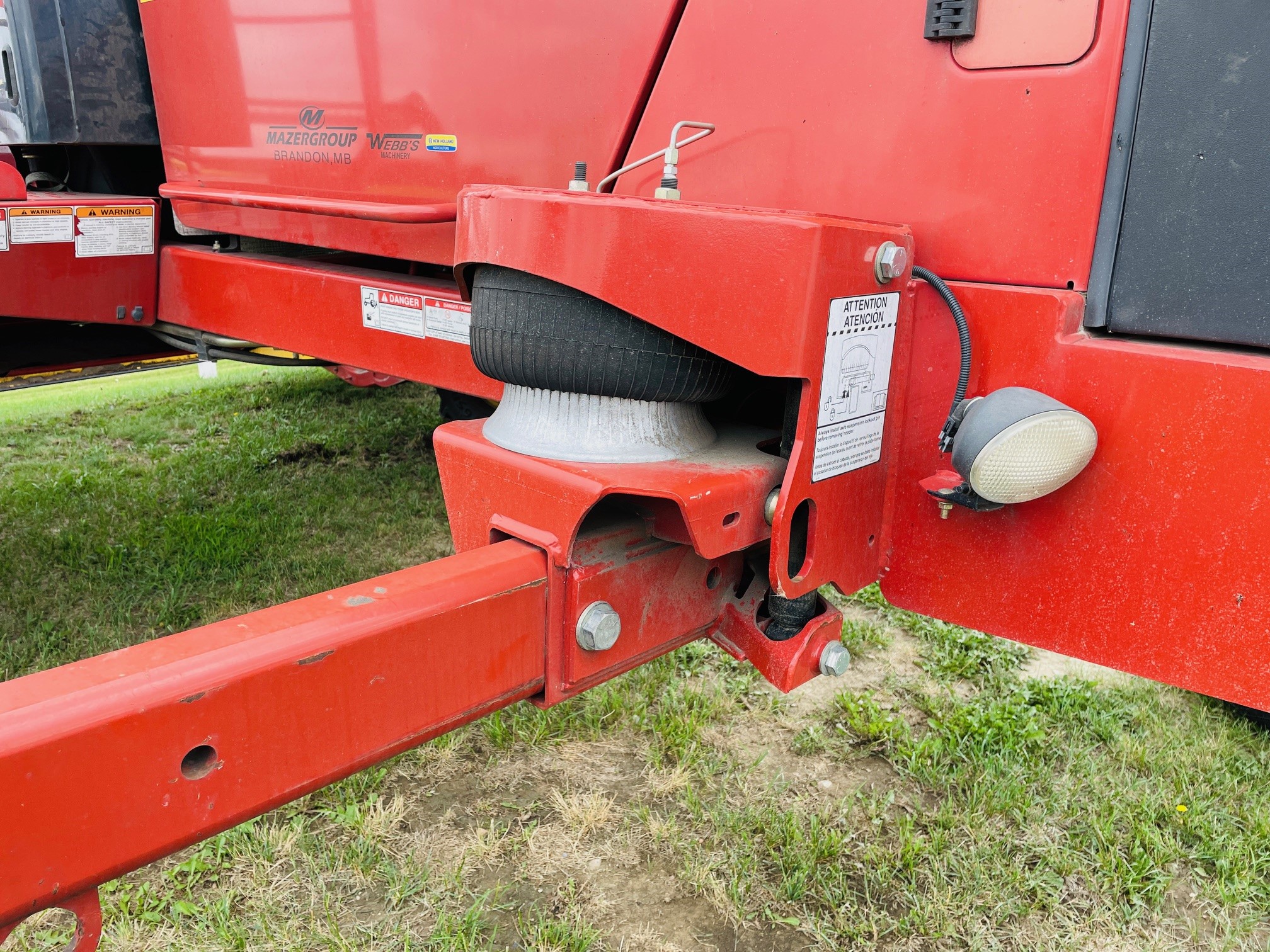 2013 New Holland H8040 Swather