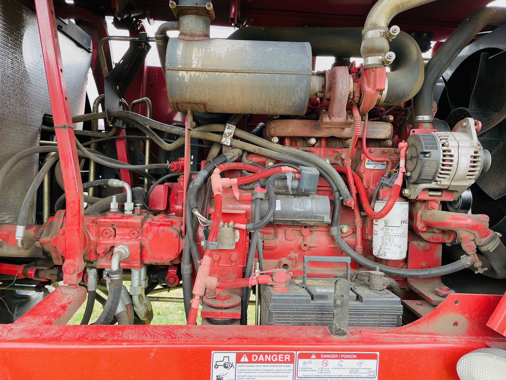 2013 New Holland H8040 Swather