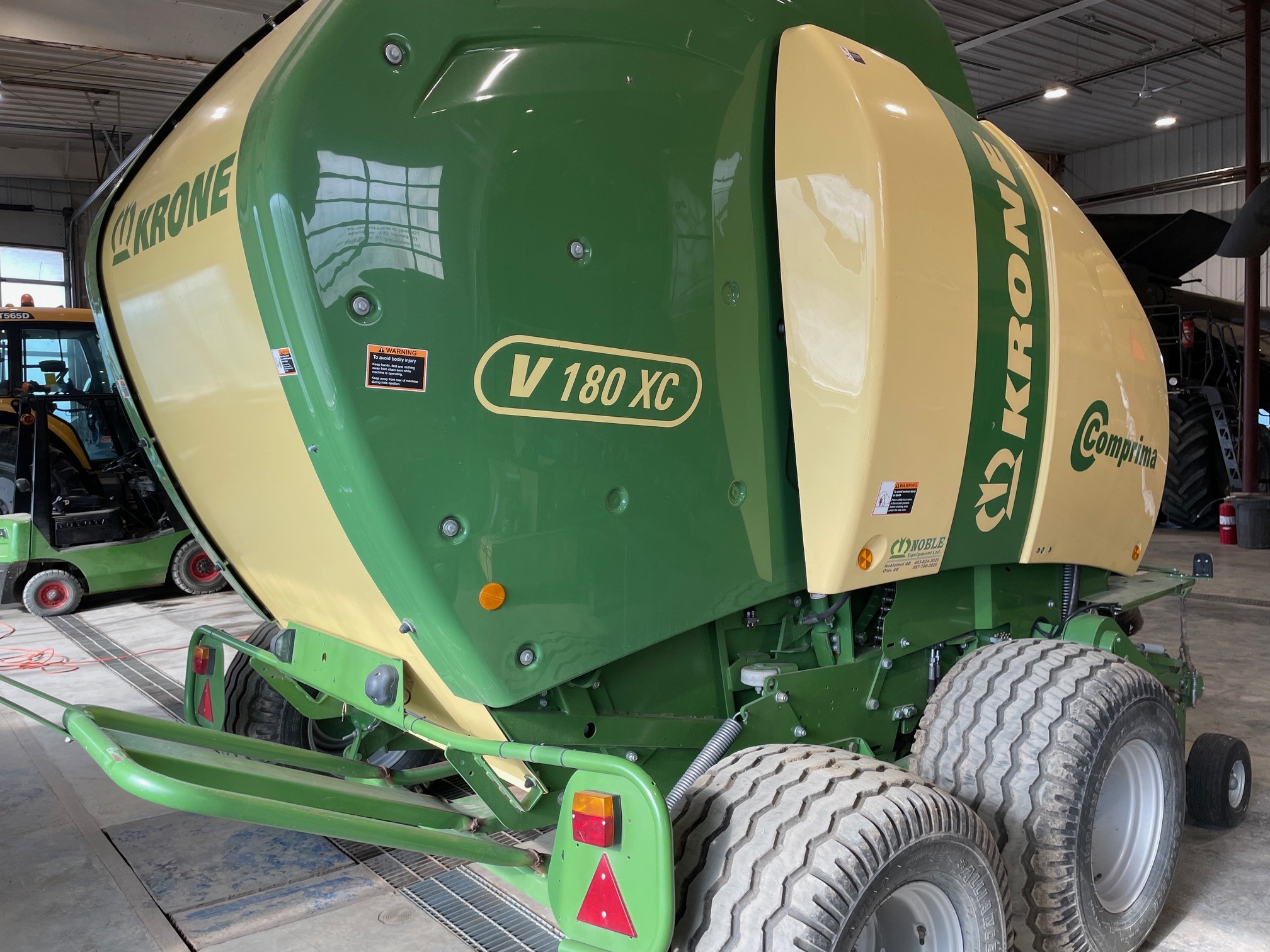 2017 Krone V180XC Baler/Round