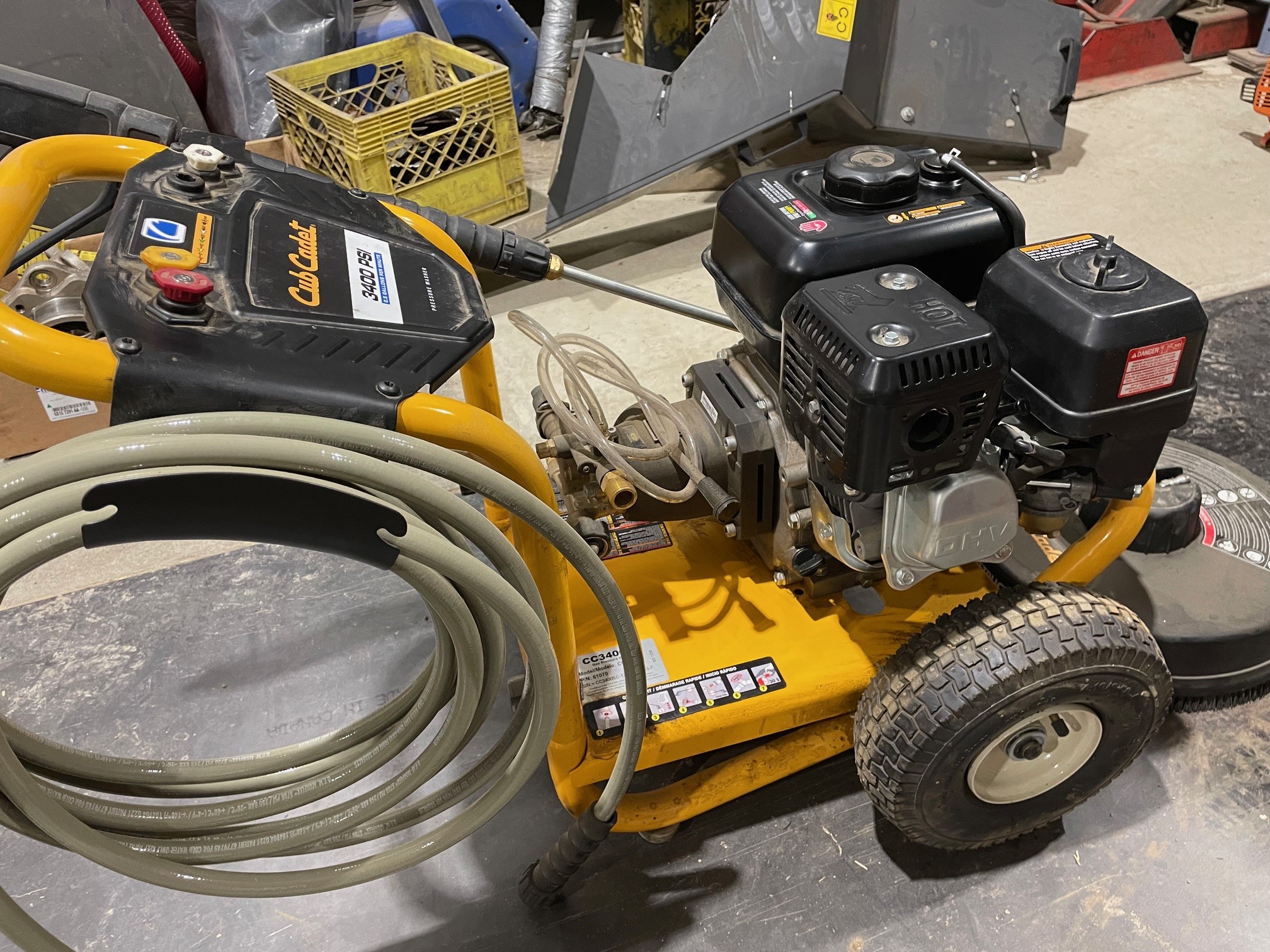 2021 Cub Cadet CC3400SC Pressure Washer