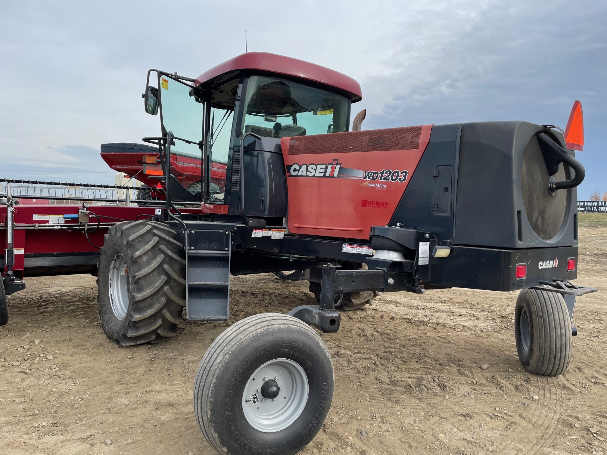 2012 Case IH WD1203 Swather