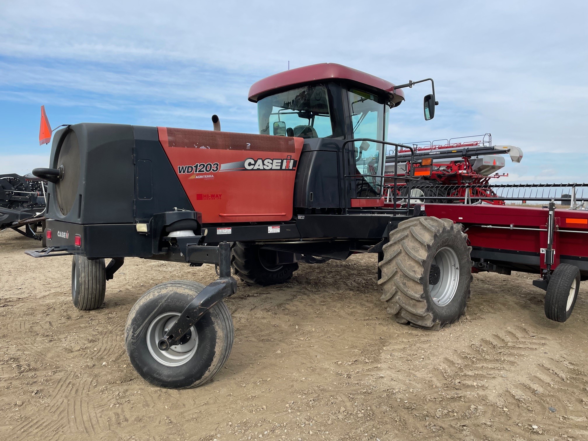 2012 Case IH WD1203 Swather