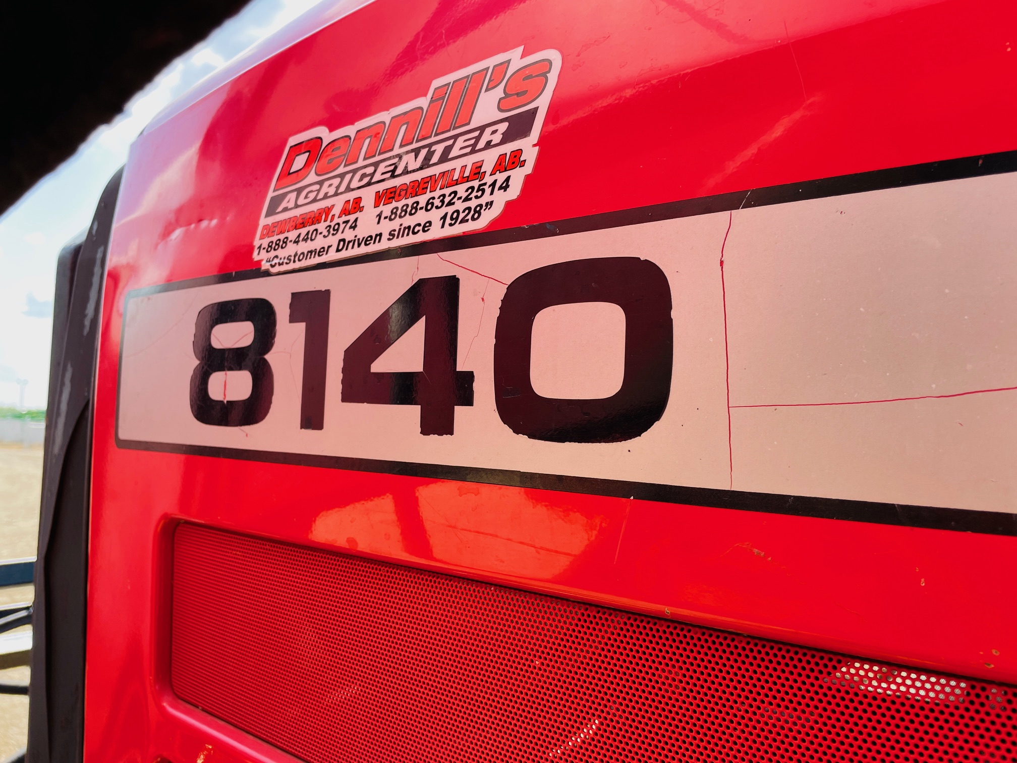 1997 Massey Ferguson 8140 Tractor Loader