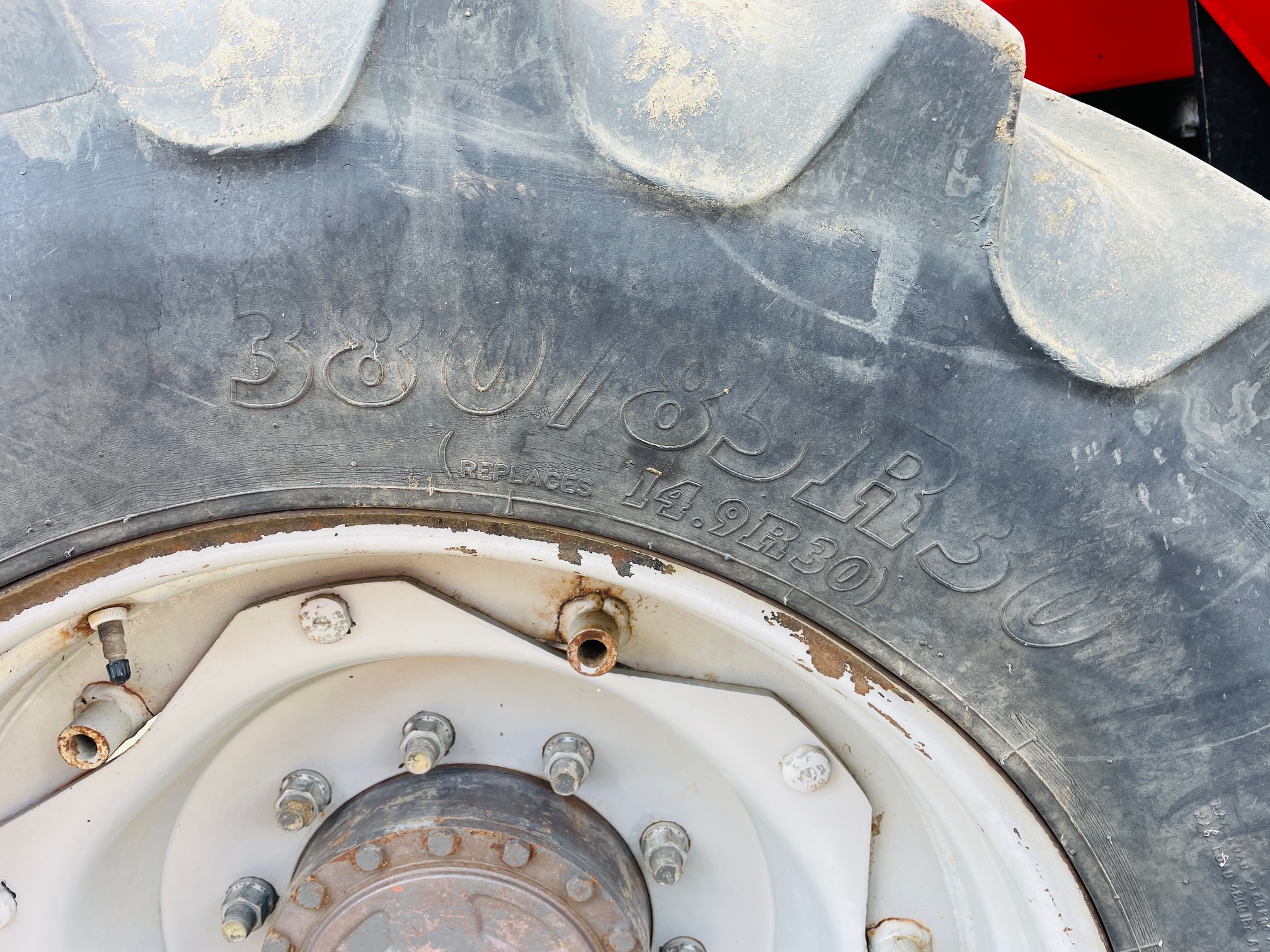 1997 Massey Ferguson 8140 Tractor Loader