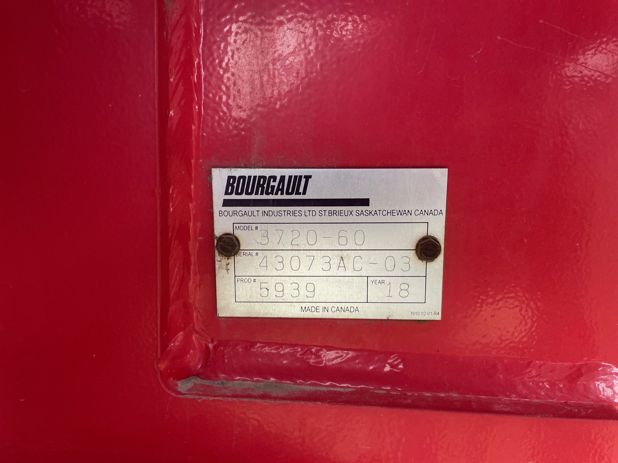 2018 Bourgault 3720-60 Air Drill