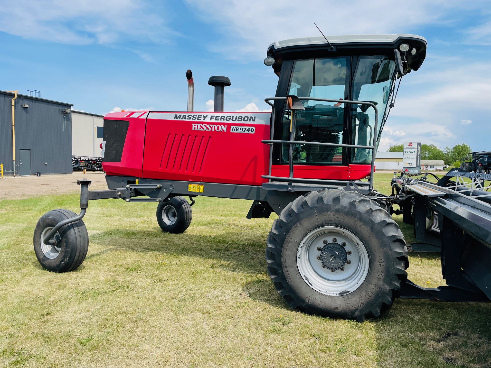 2012 Massey Ferguson WR9740 Swather