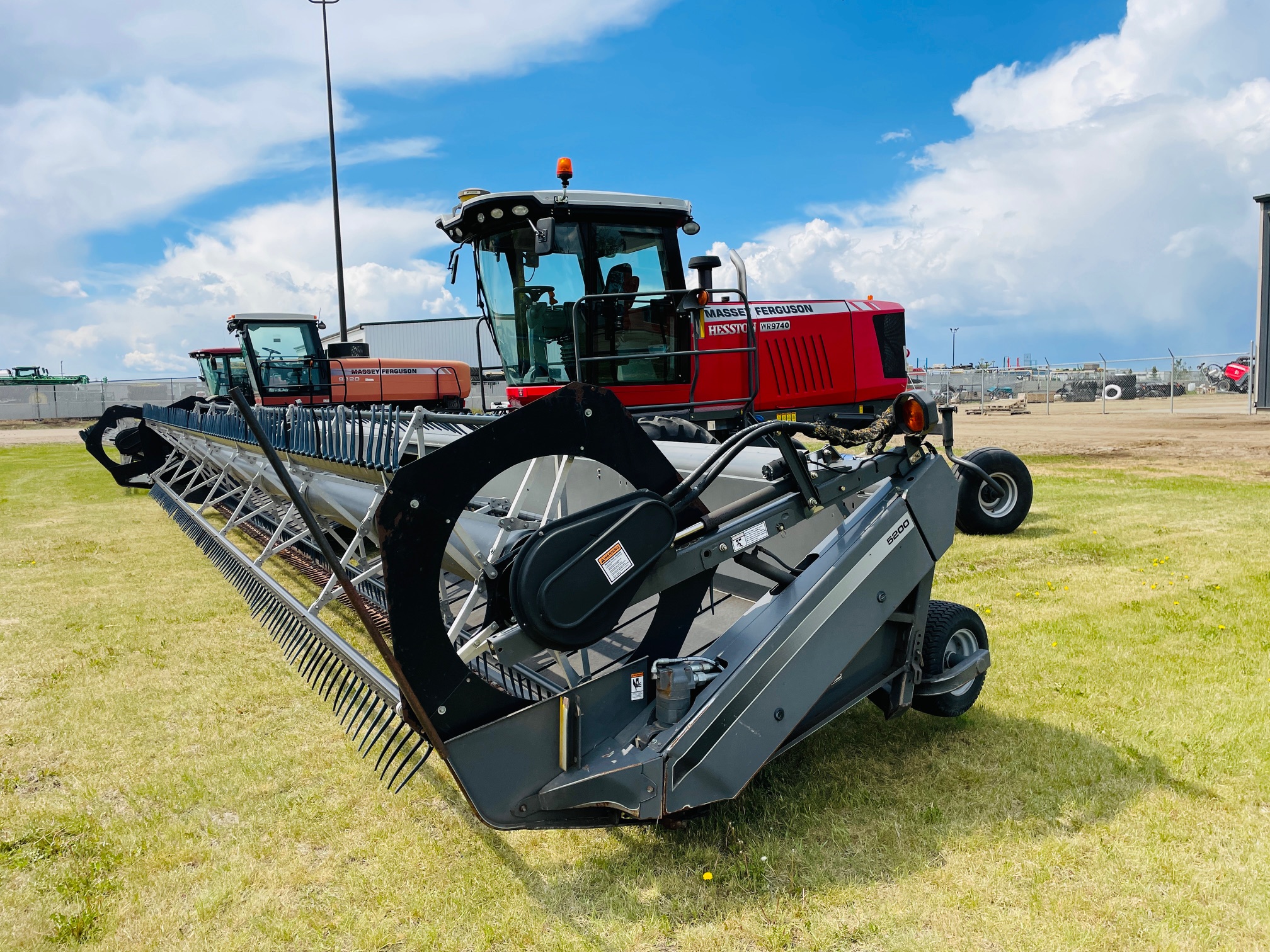 2012 Massey Ferguson WR9740 Swather