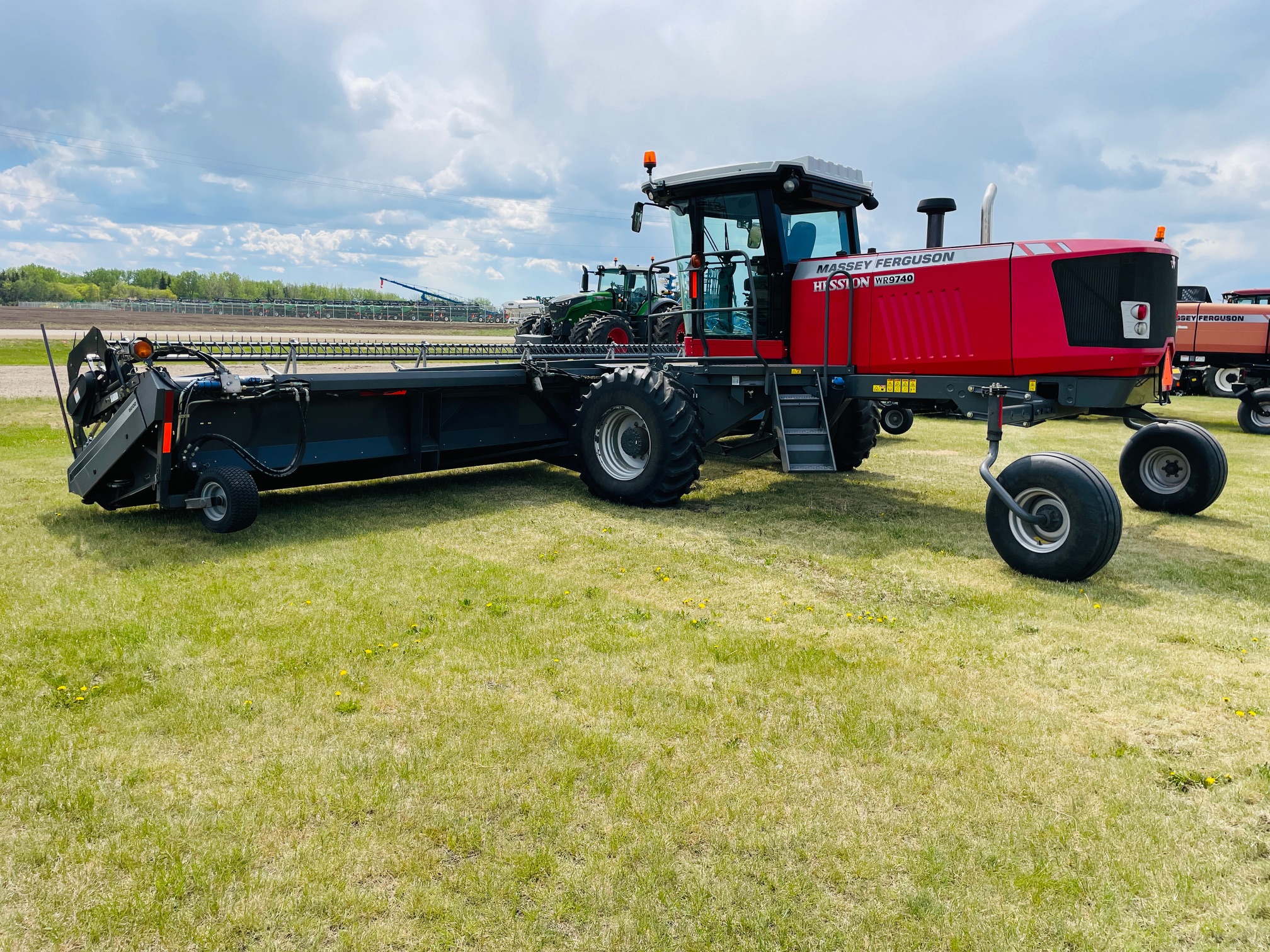 2012 Massey Ferguson WR9740 Swather