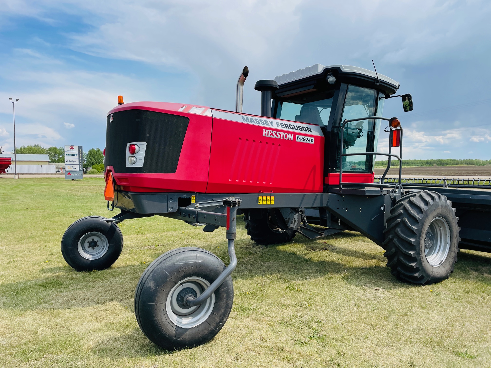 2012 Massey Ferguson WR9740 Swather