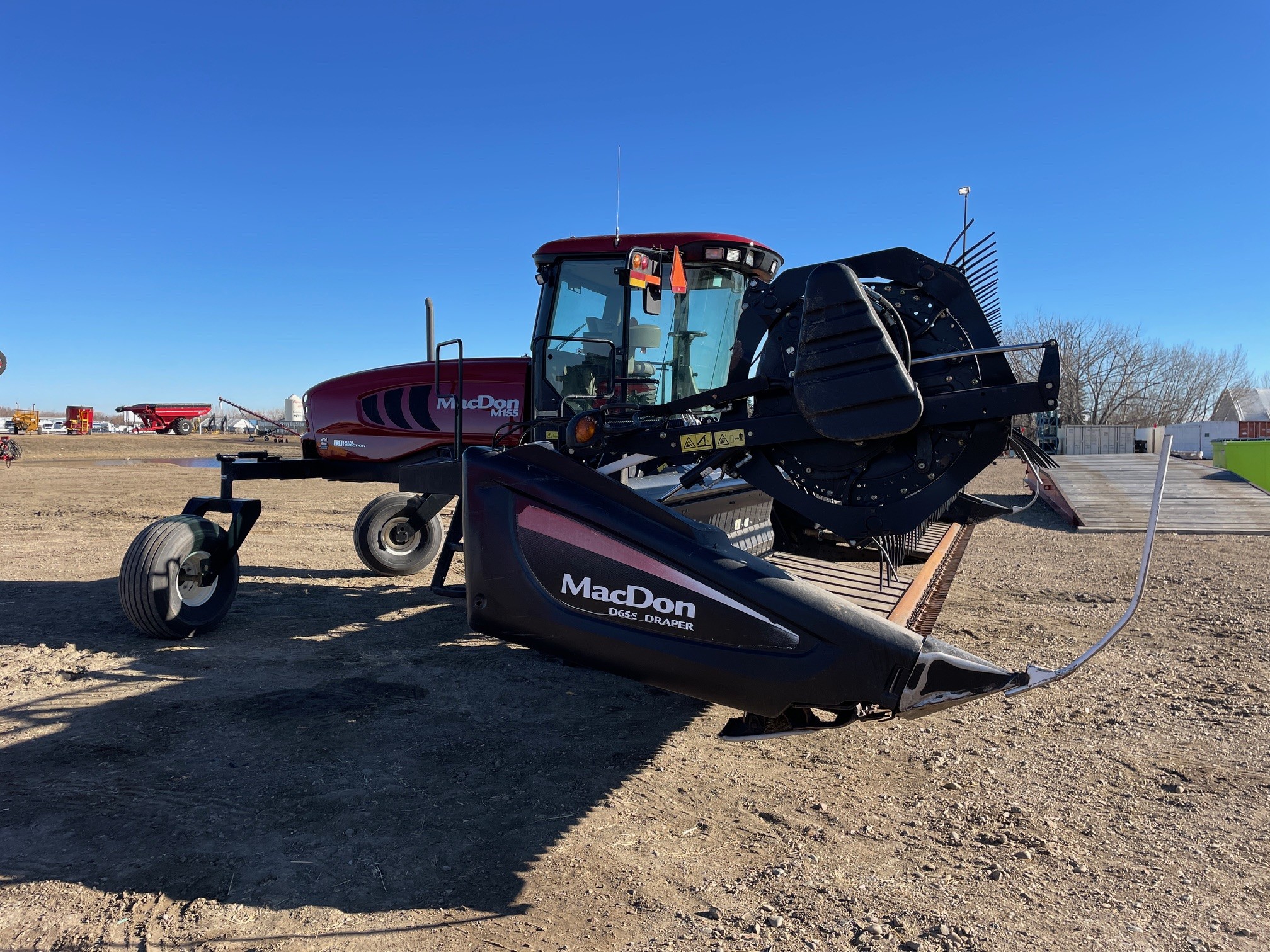2014 MacDon M155 Swather