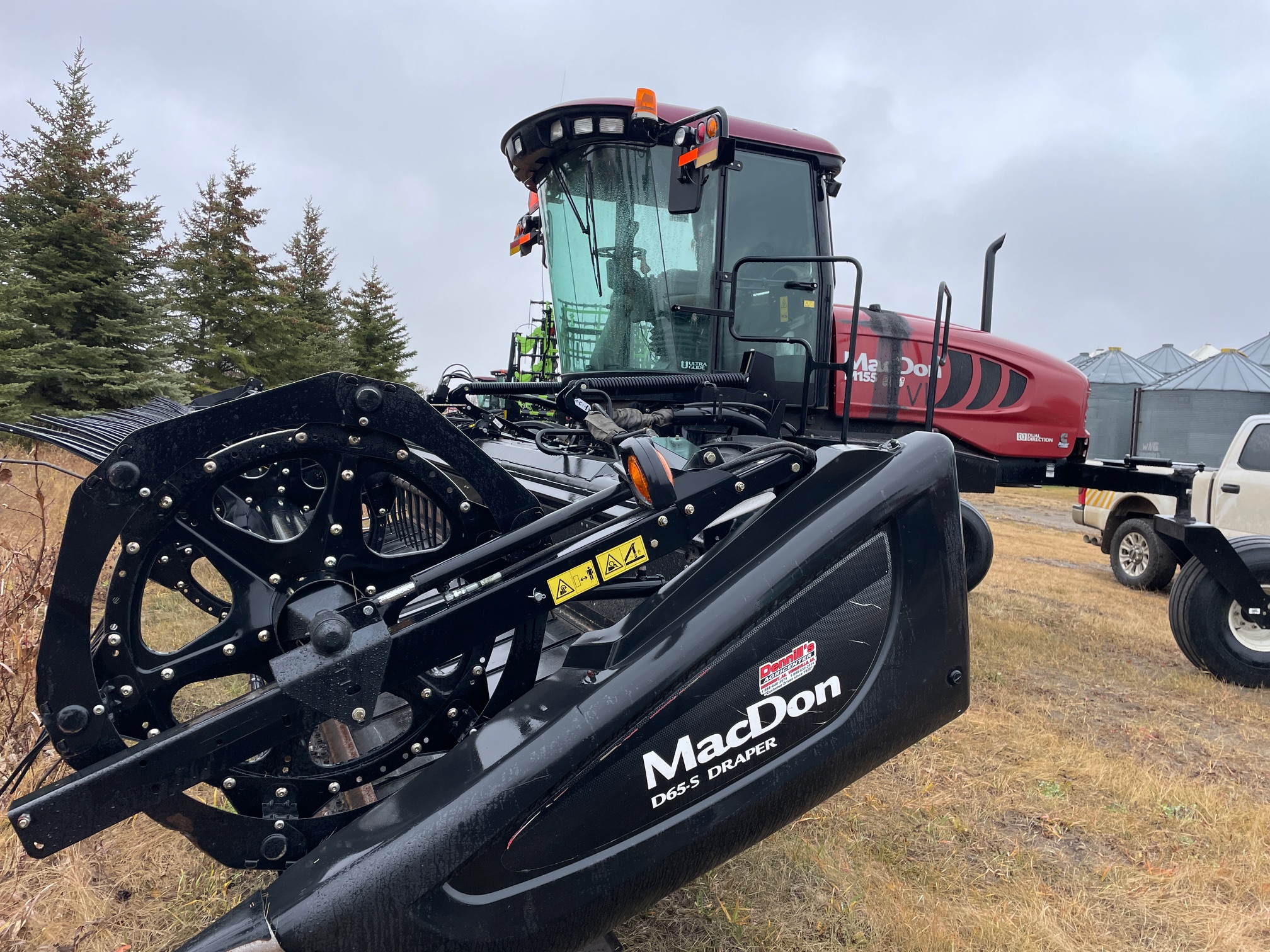 2014 MacDon M155 Swather