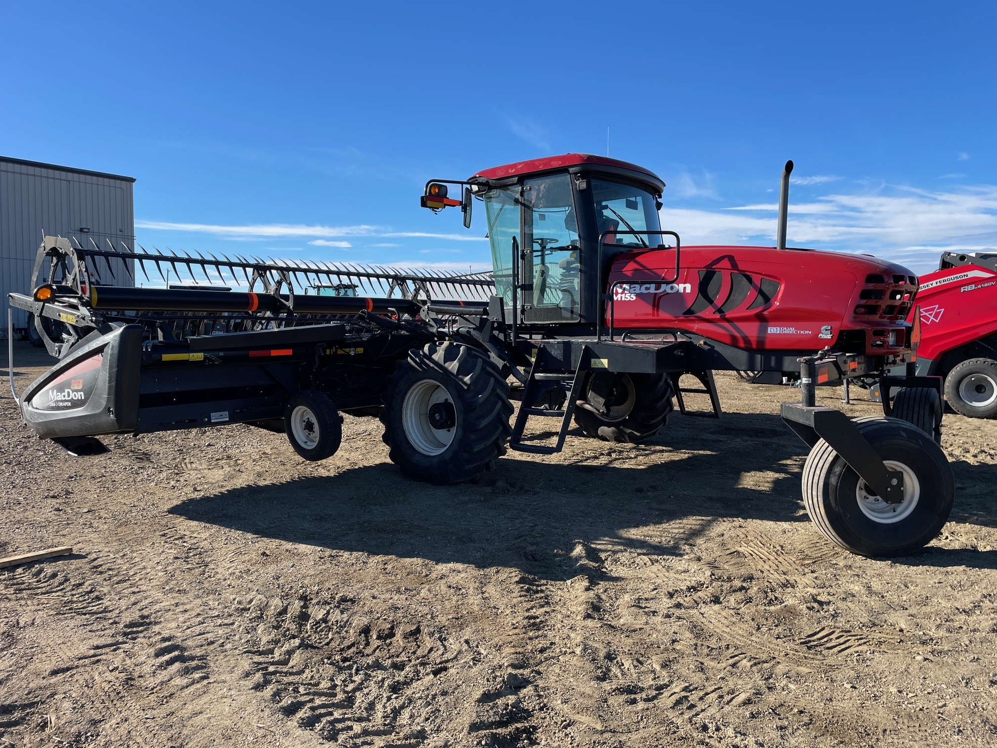 2014 MacDon M155 Swather