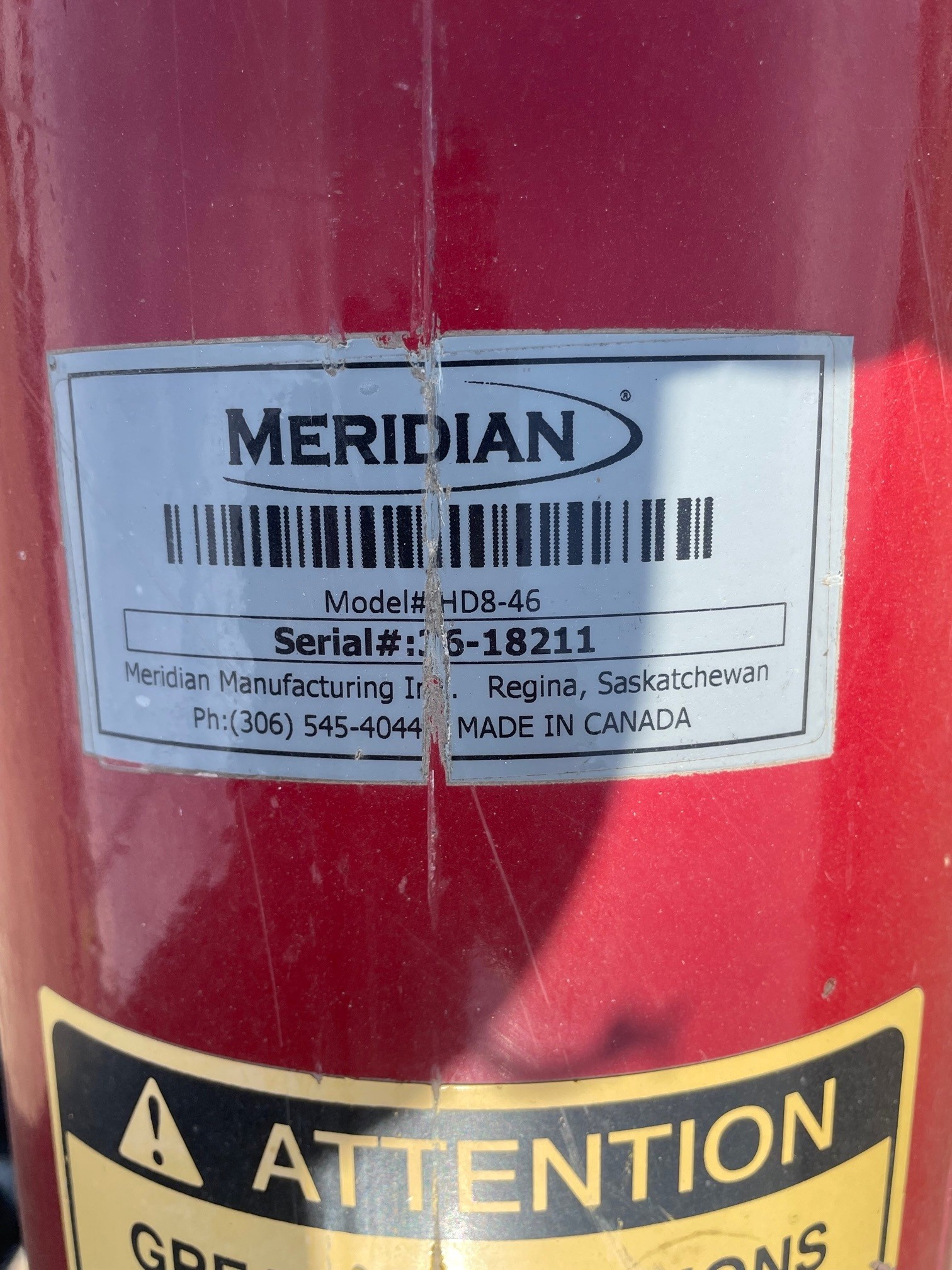 2023 Meridian FEHD8-46 Grain Auger