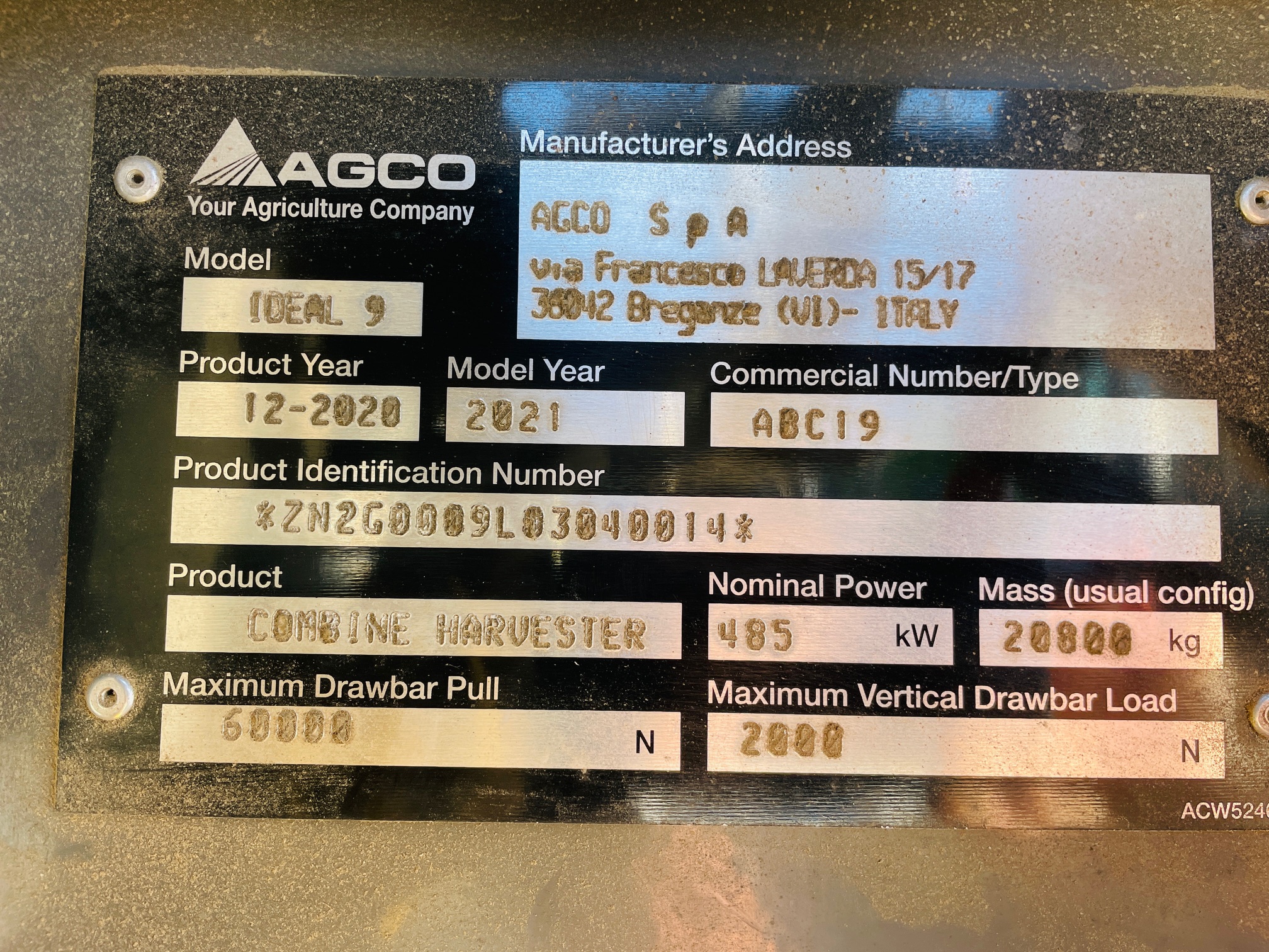 2021 Fendt IDEAL 9 Combine