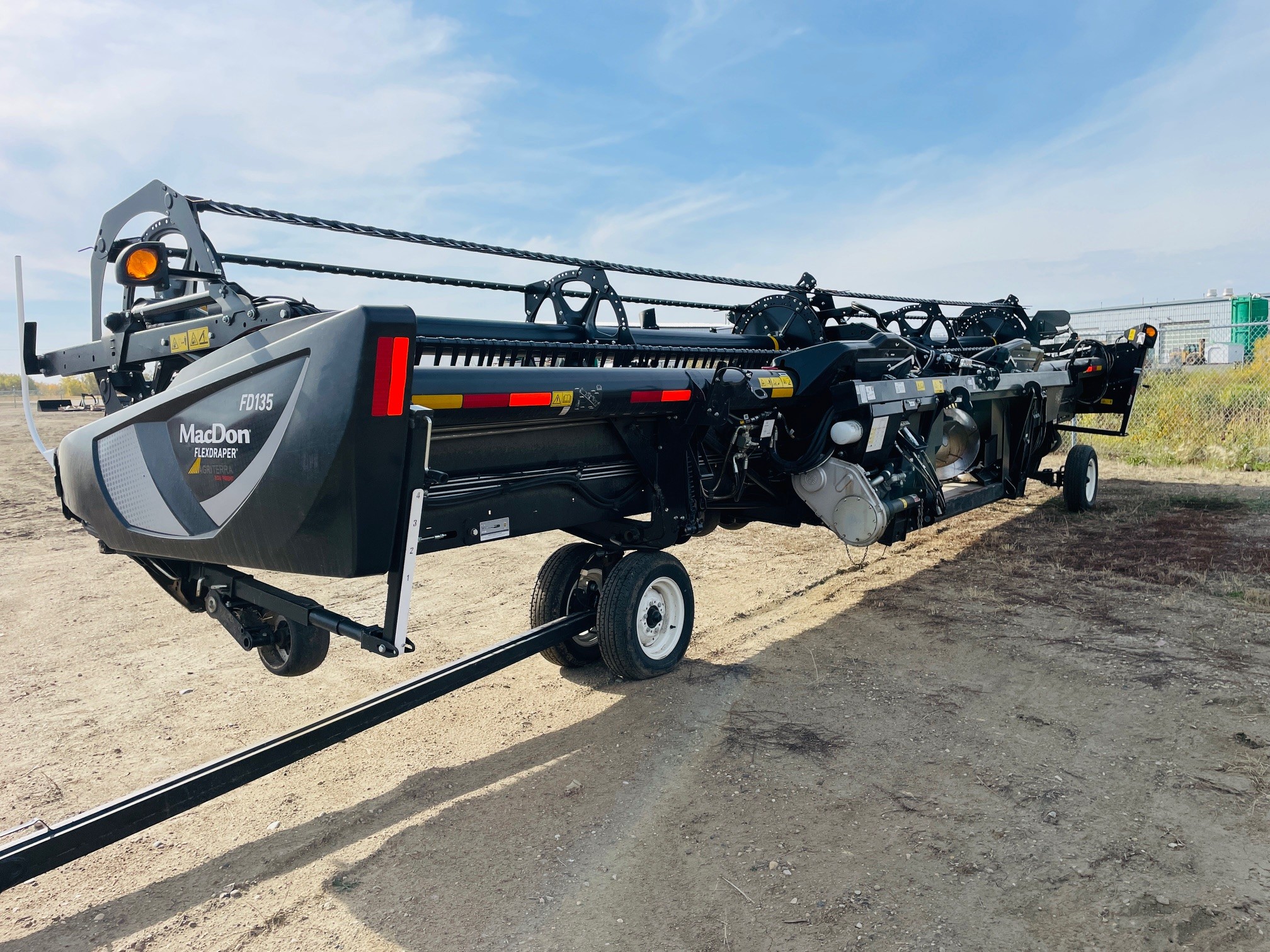 2022 MacDon FD135 Header Draper