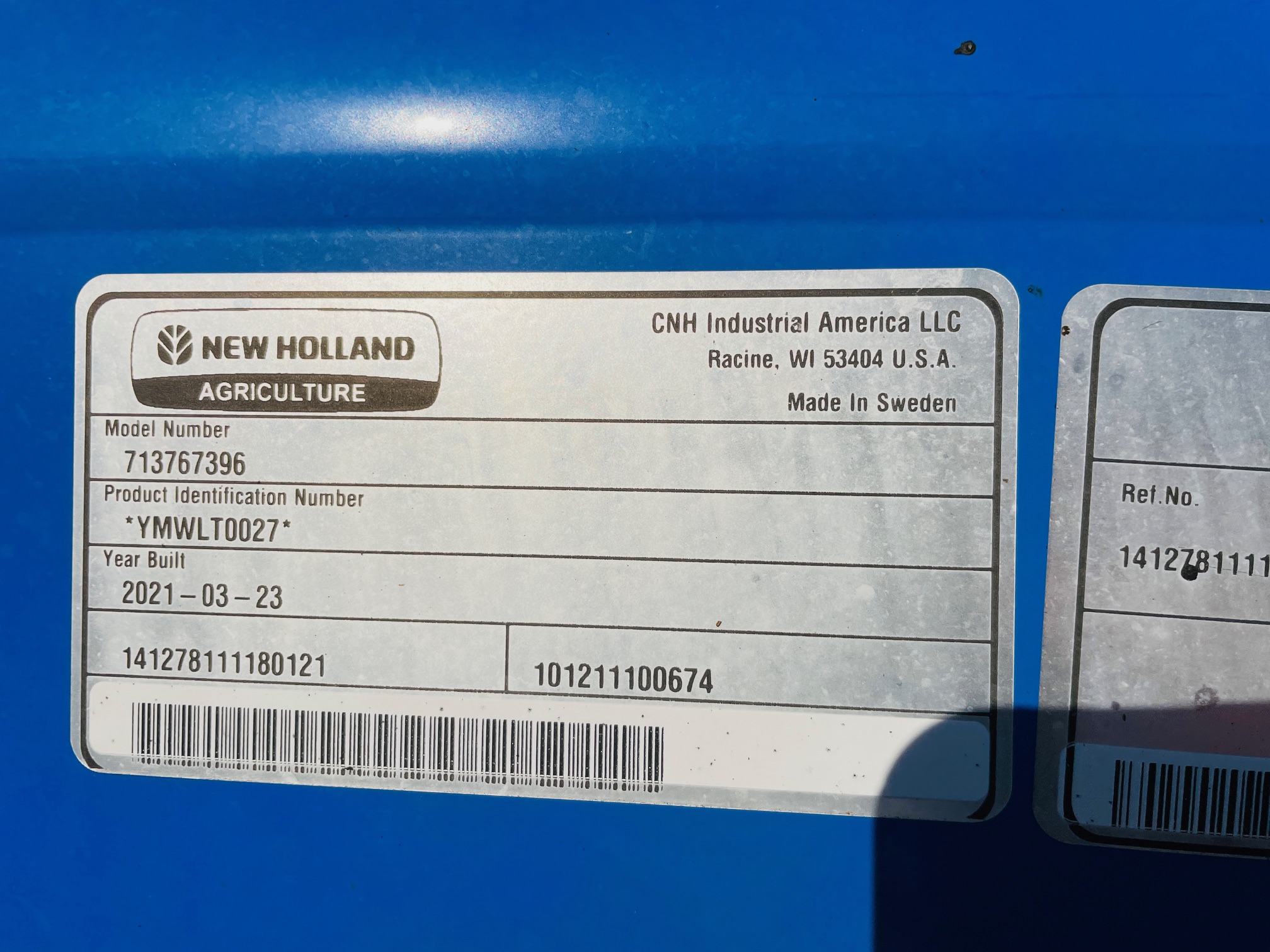2021 New Holland T7.230 Tractor Loader