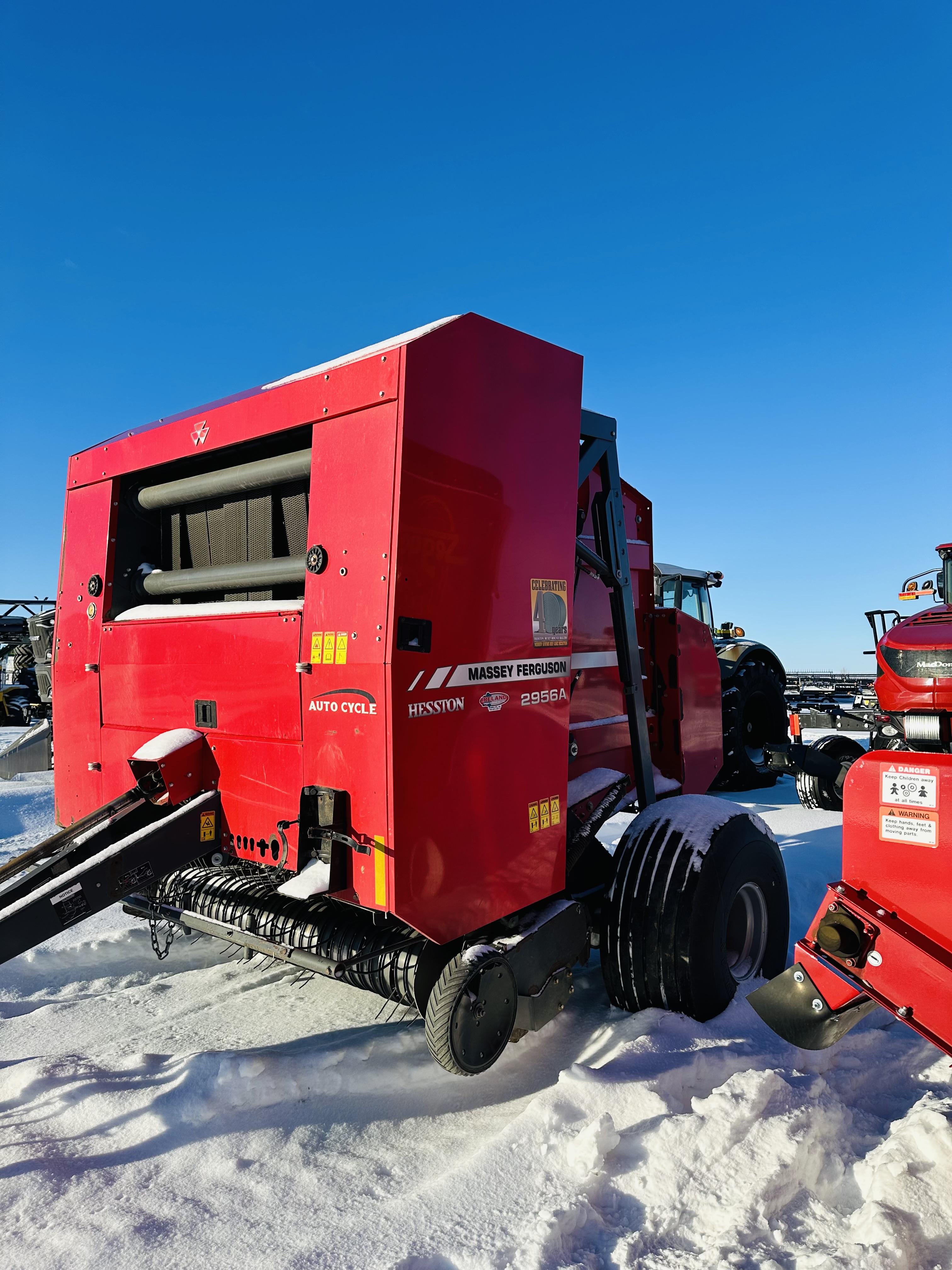 2016 Massey Ferguson 2956A Baler/Round