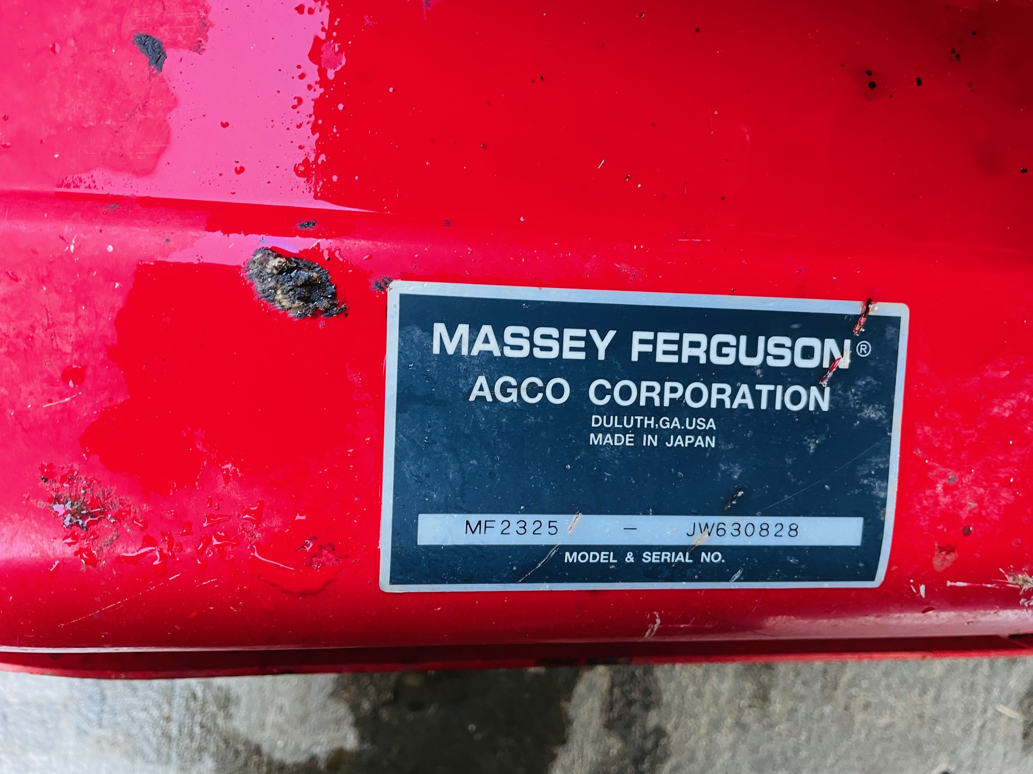 2012 Massey Ferguson GC2400L Tractor Compact