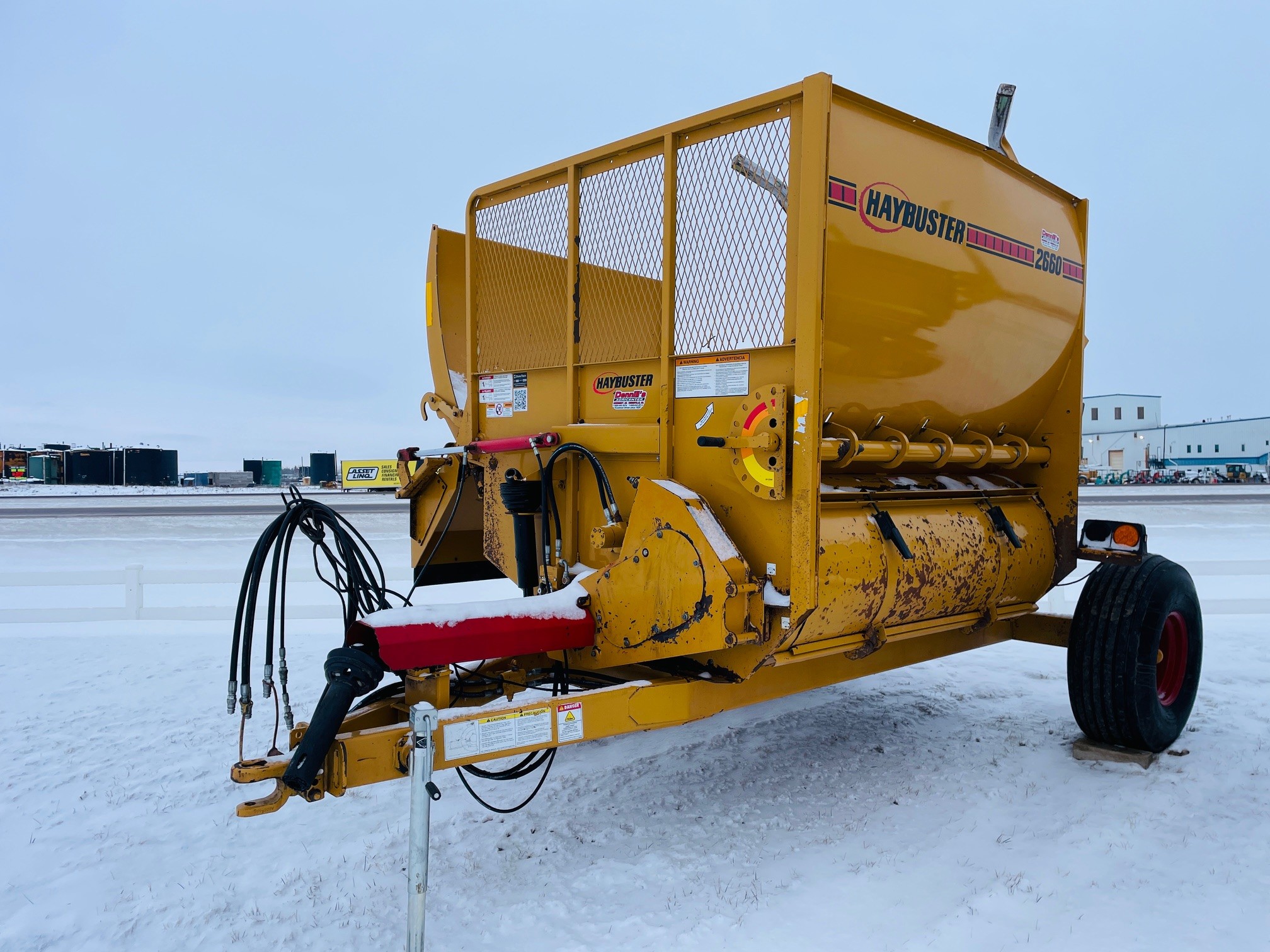 2015 Haybuster 2660 Bale Processor