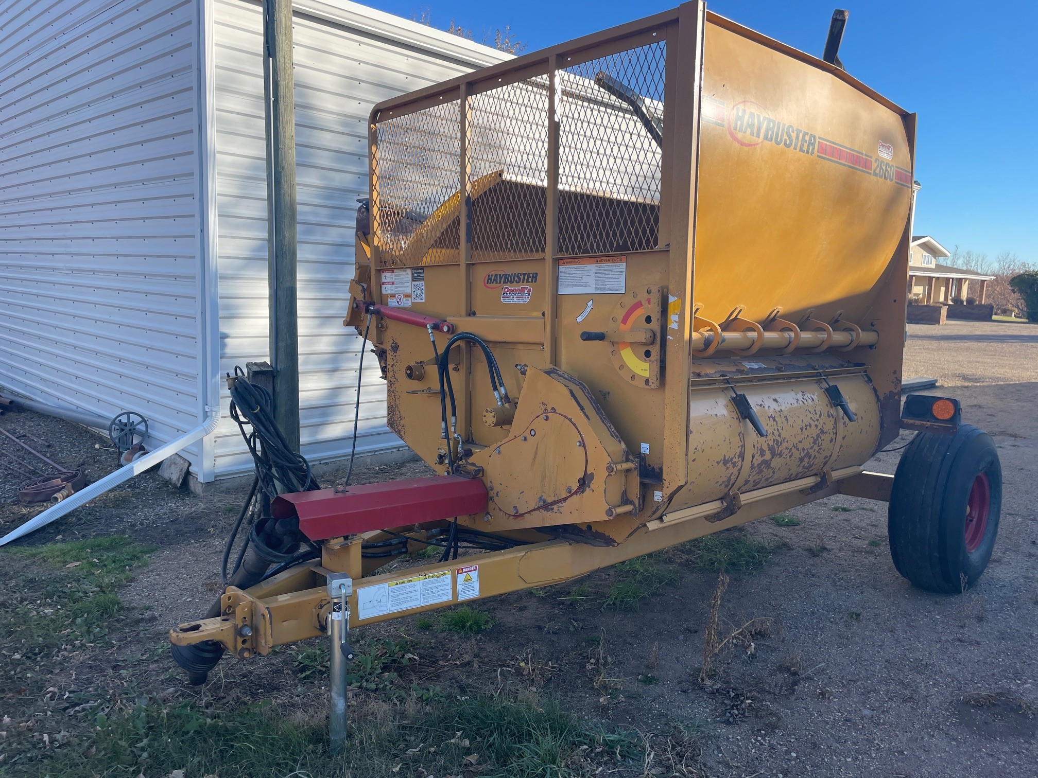 2015 Haybuster 2660 Bale Processor
