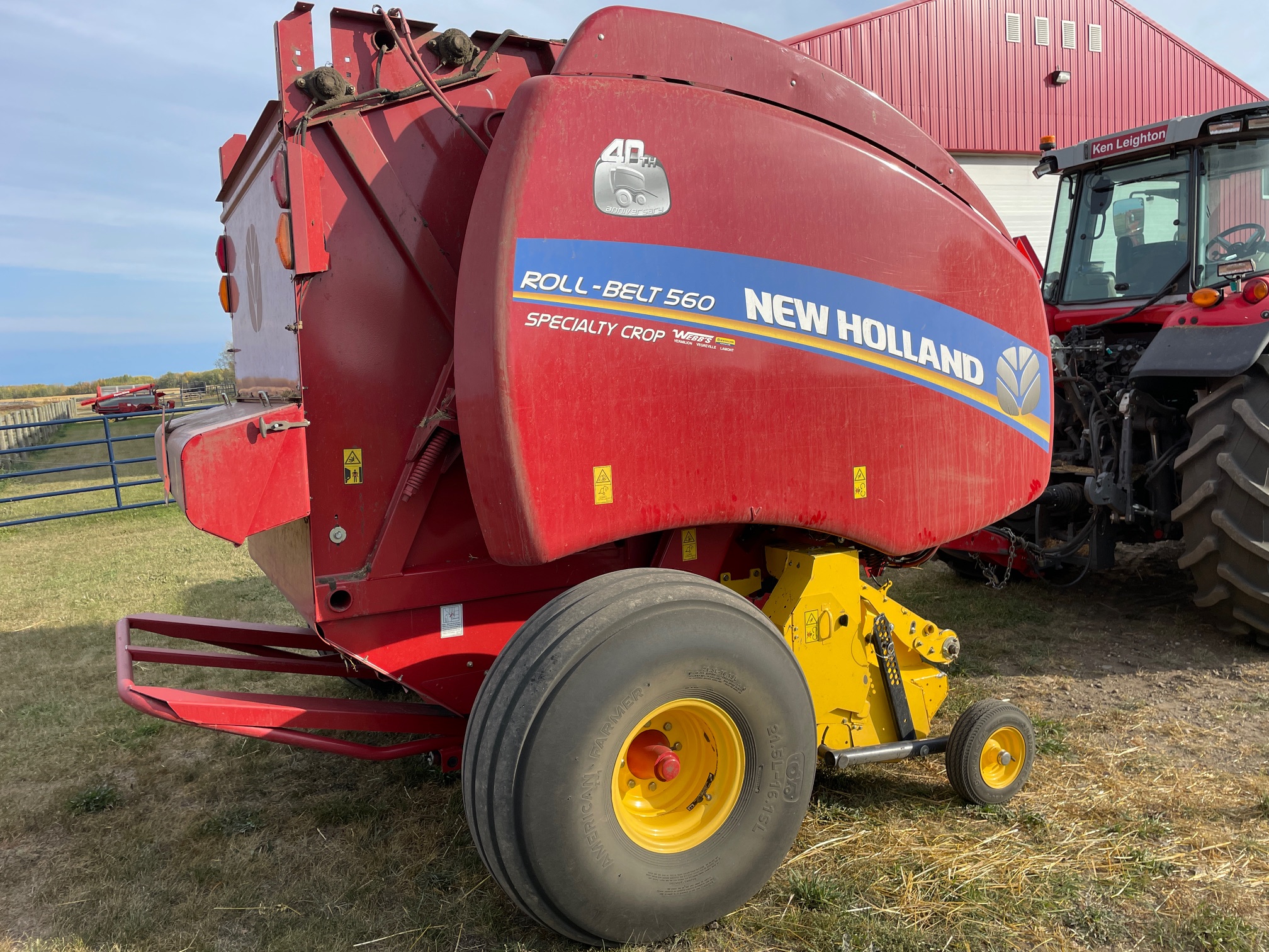 2015 New Holland RB560 Baler/Round