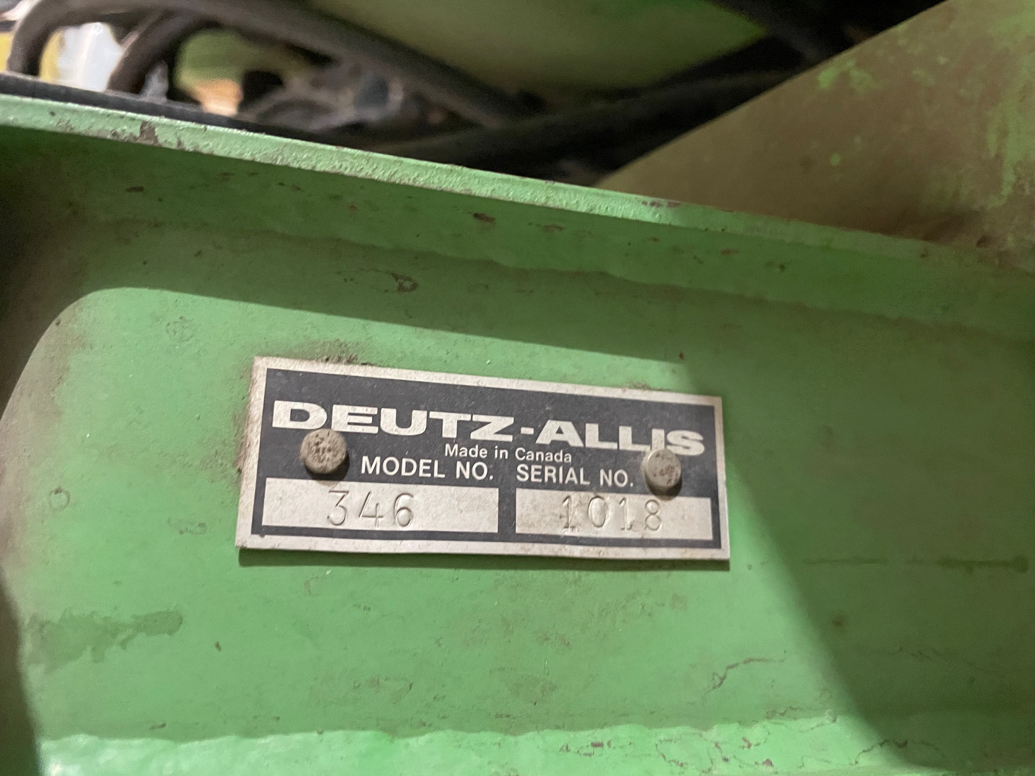 1989 Deutz Allis 6150 Tractor Compact