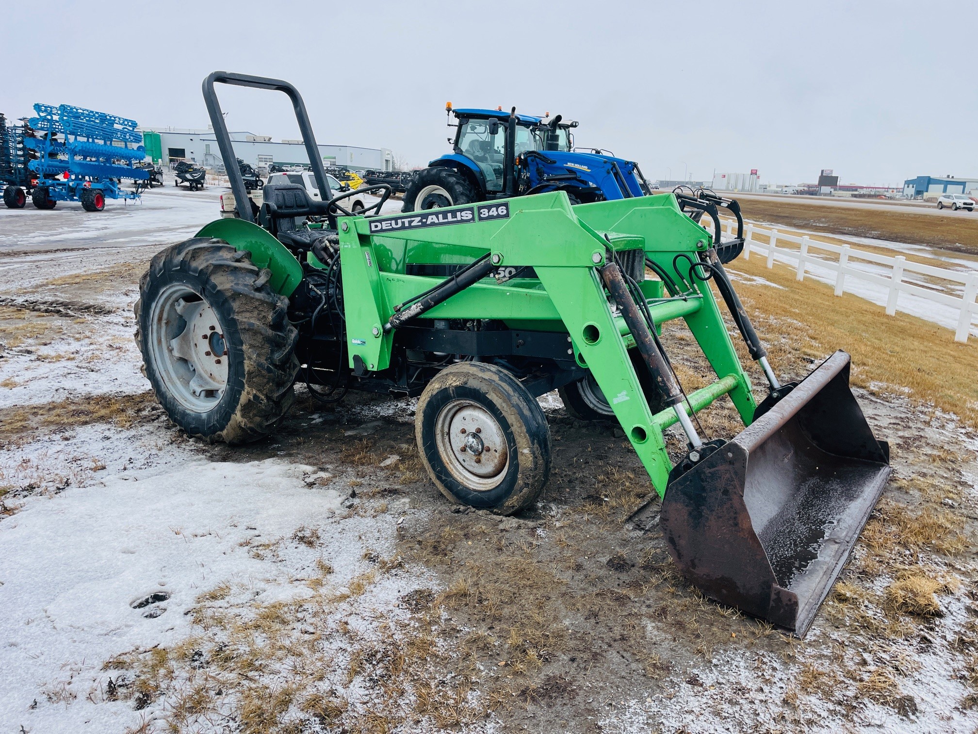 1989 Deutz Allis 6150 Tractor Compact