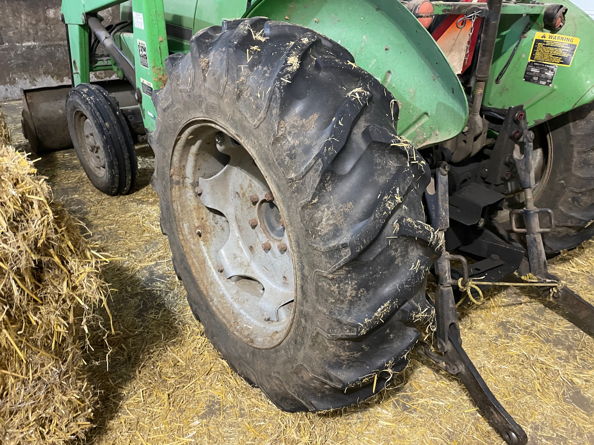 1989 Deutz Allis 6150 Tractor Compact