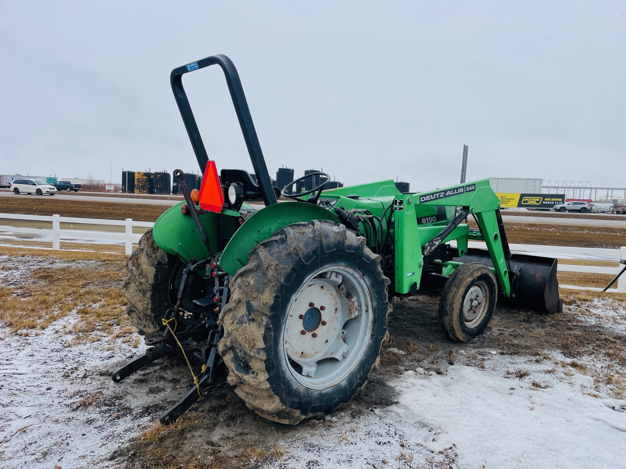 1989 Deutz Allis 6150 Tractor Compact