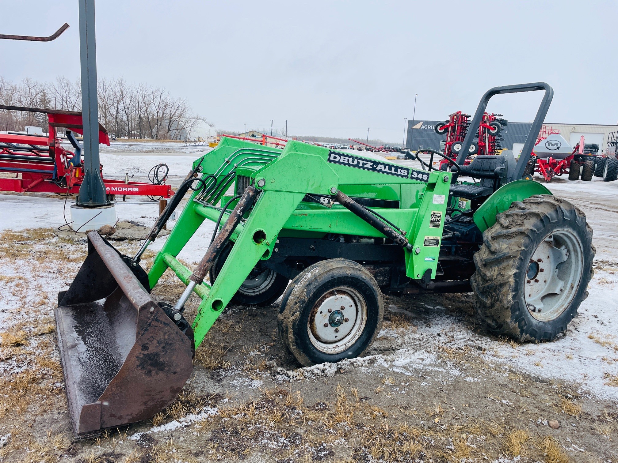 1989 Deutz Allis 6150 Tractor Compact