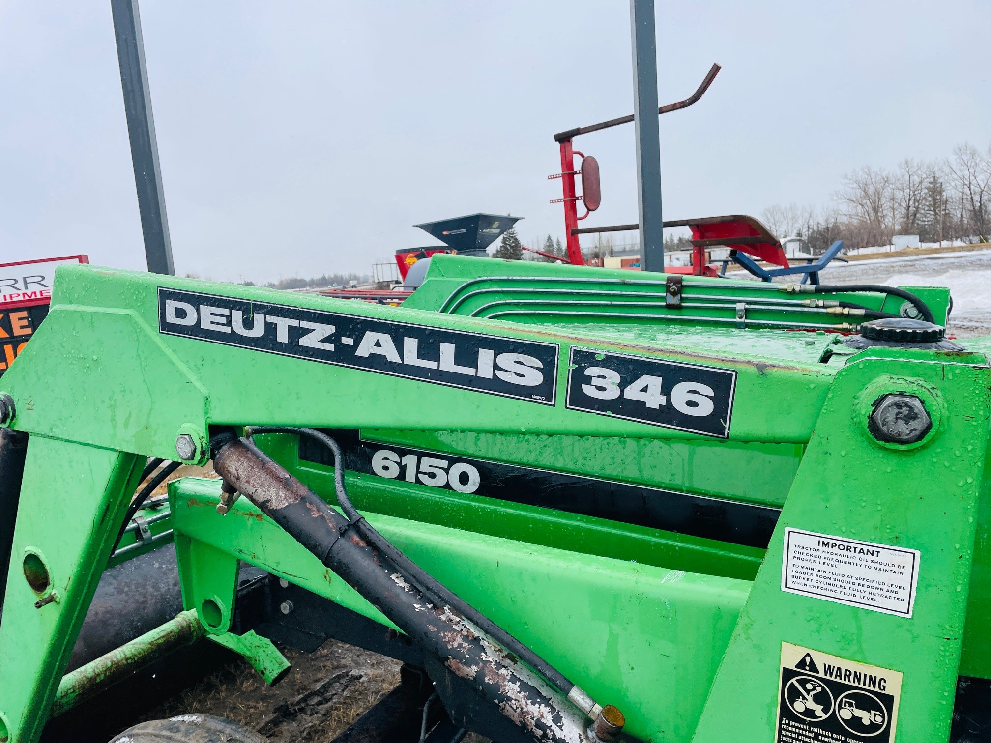 1989 Deutz Allis 6150 Tractor Compact