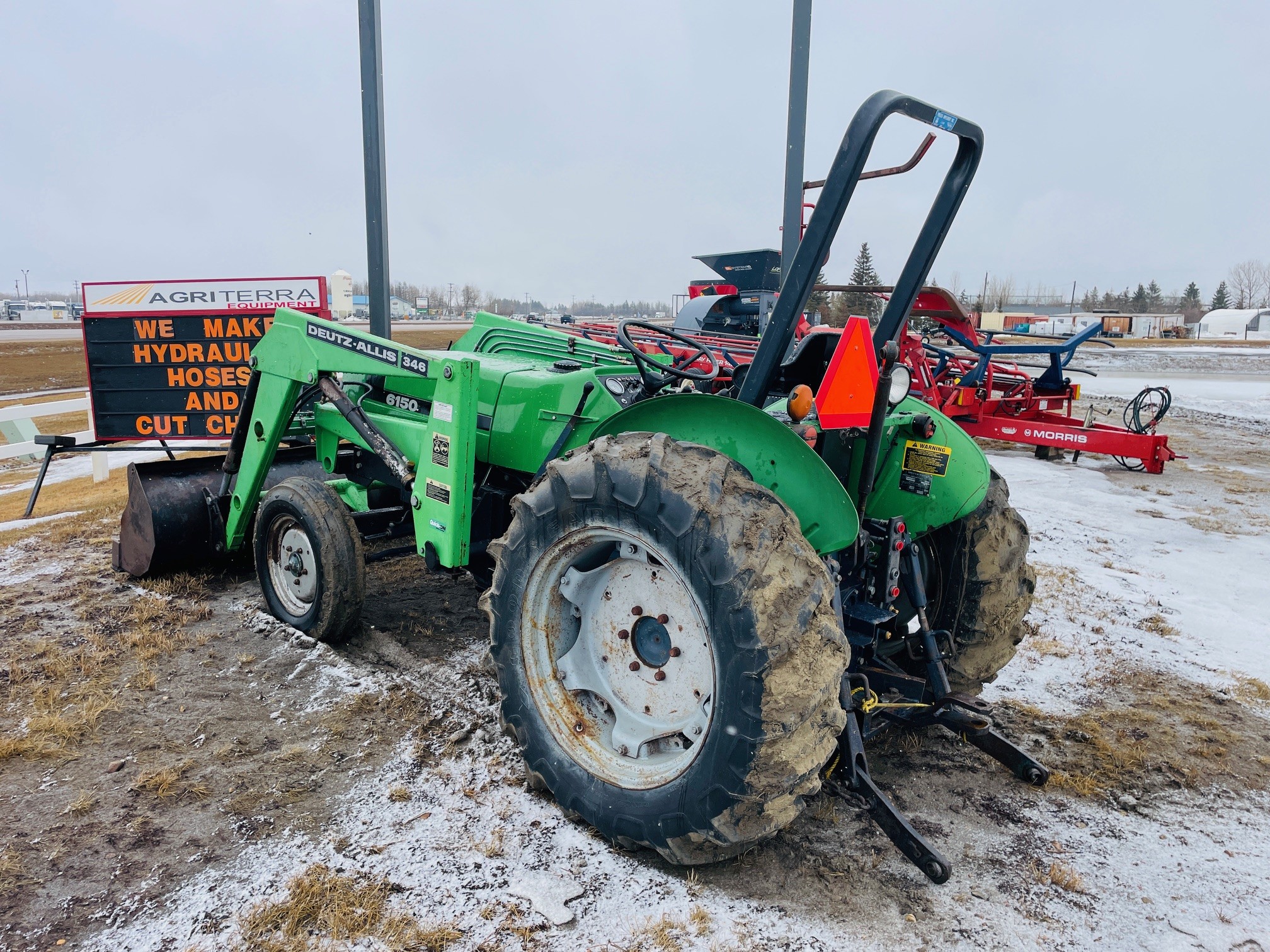 1989 Deutz Allis 6150 Tractor Compact