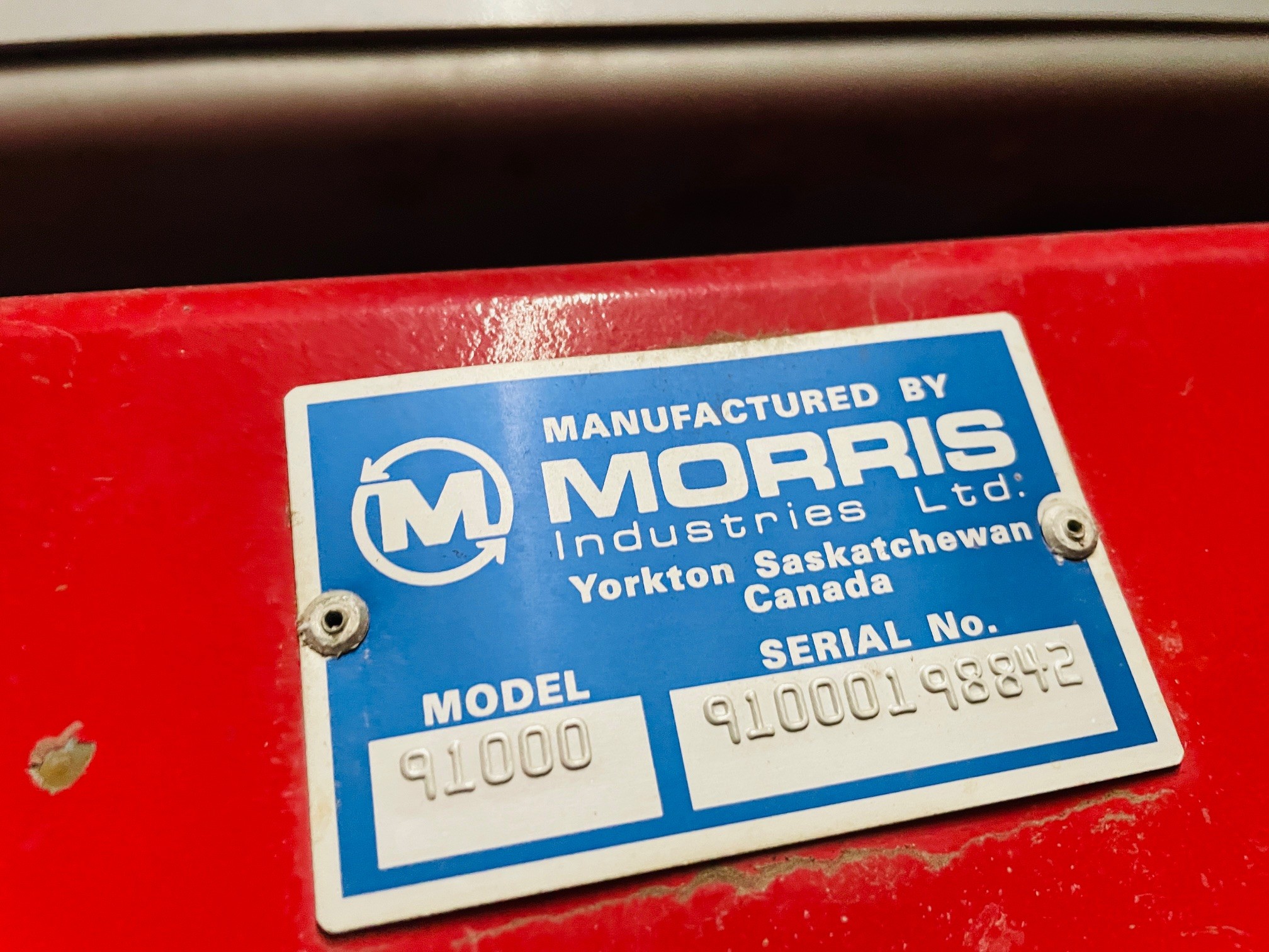2019 Morris 91000 Air Tank/Cart