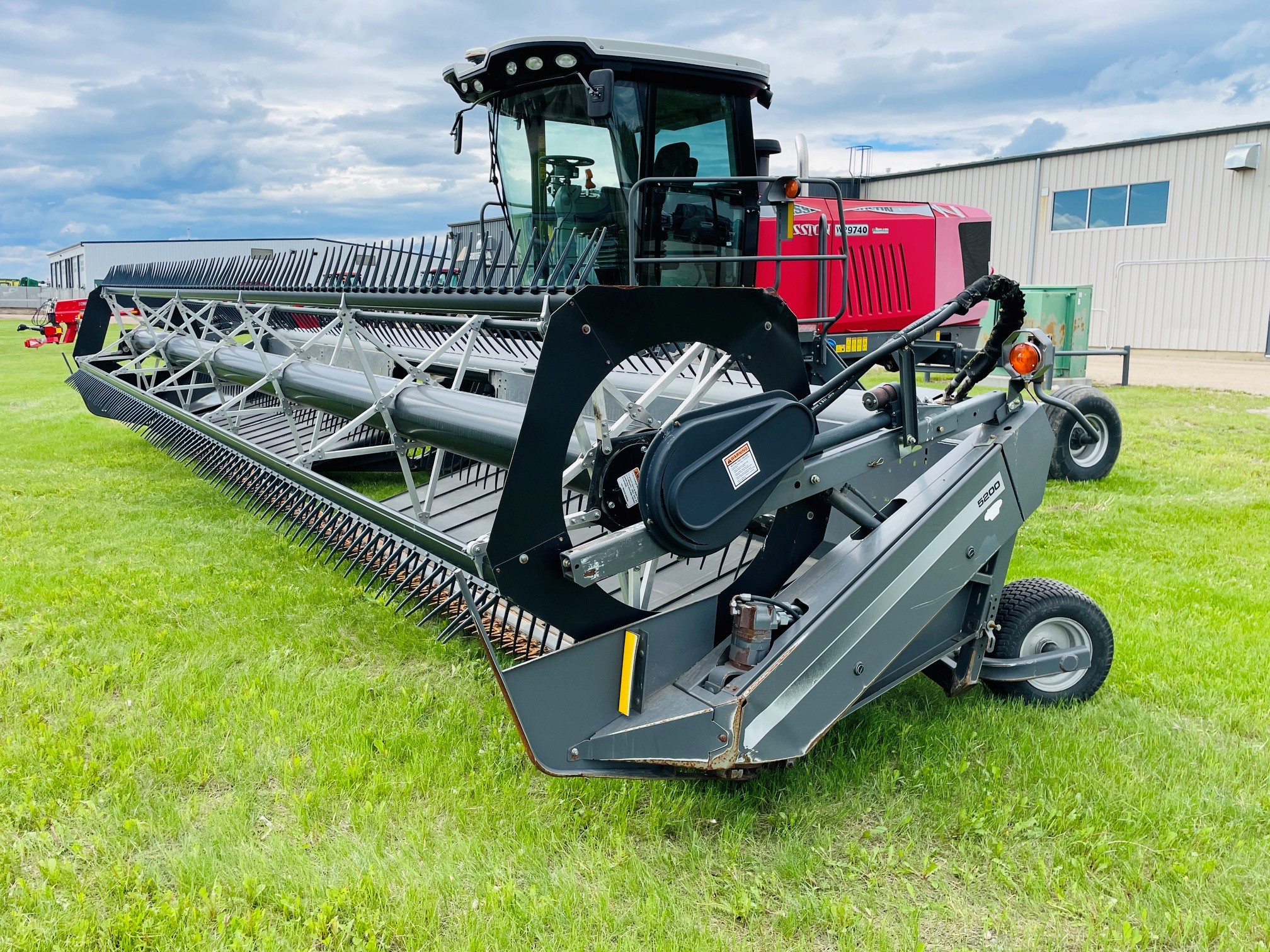 2012 Massey Ferguson WR9740 Swather