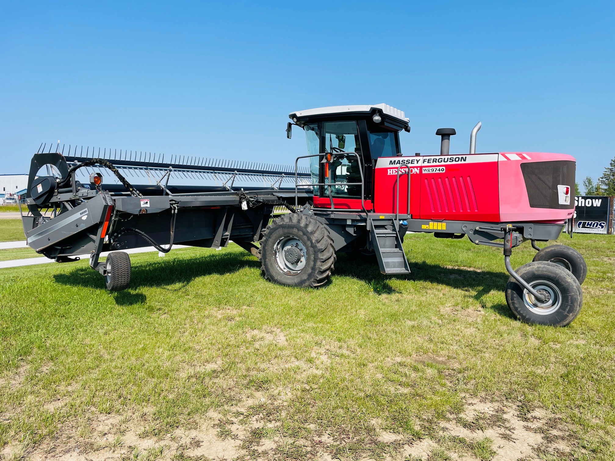 2012 Massey Ferguson WR9740 Swather