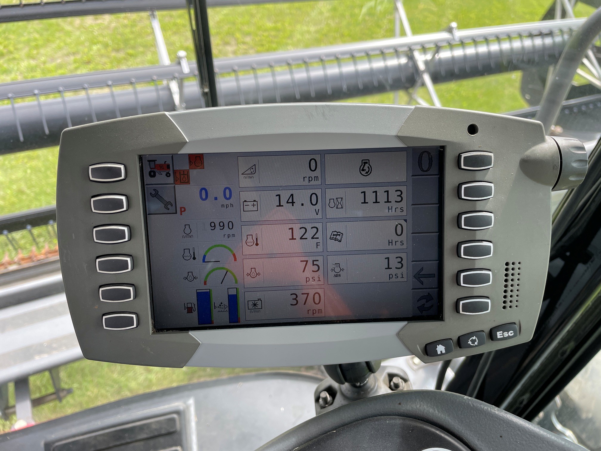 2012 Massey Ferguson WR9740 Swather