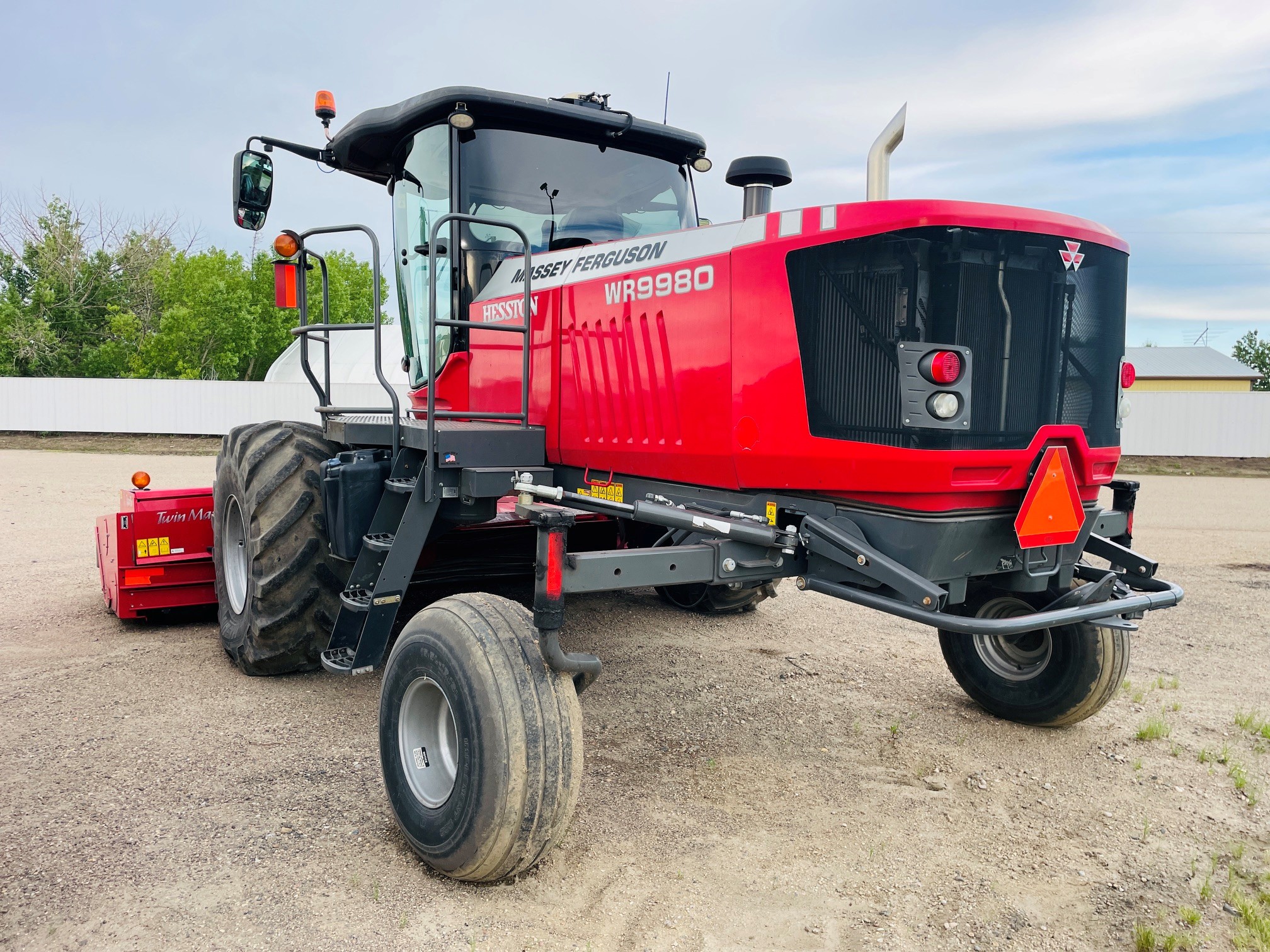 2019 Massey Ferguson WR265 Windrower