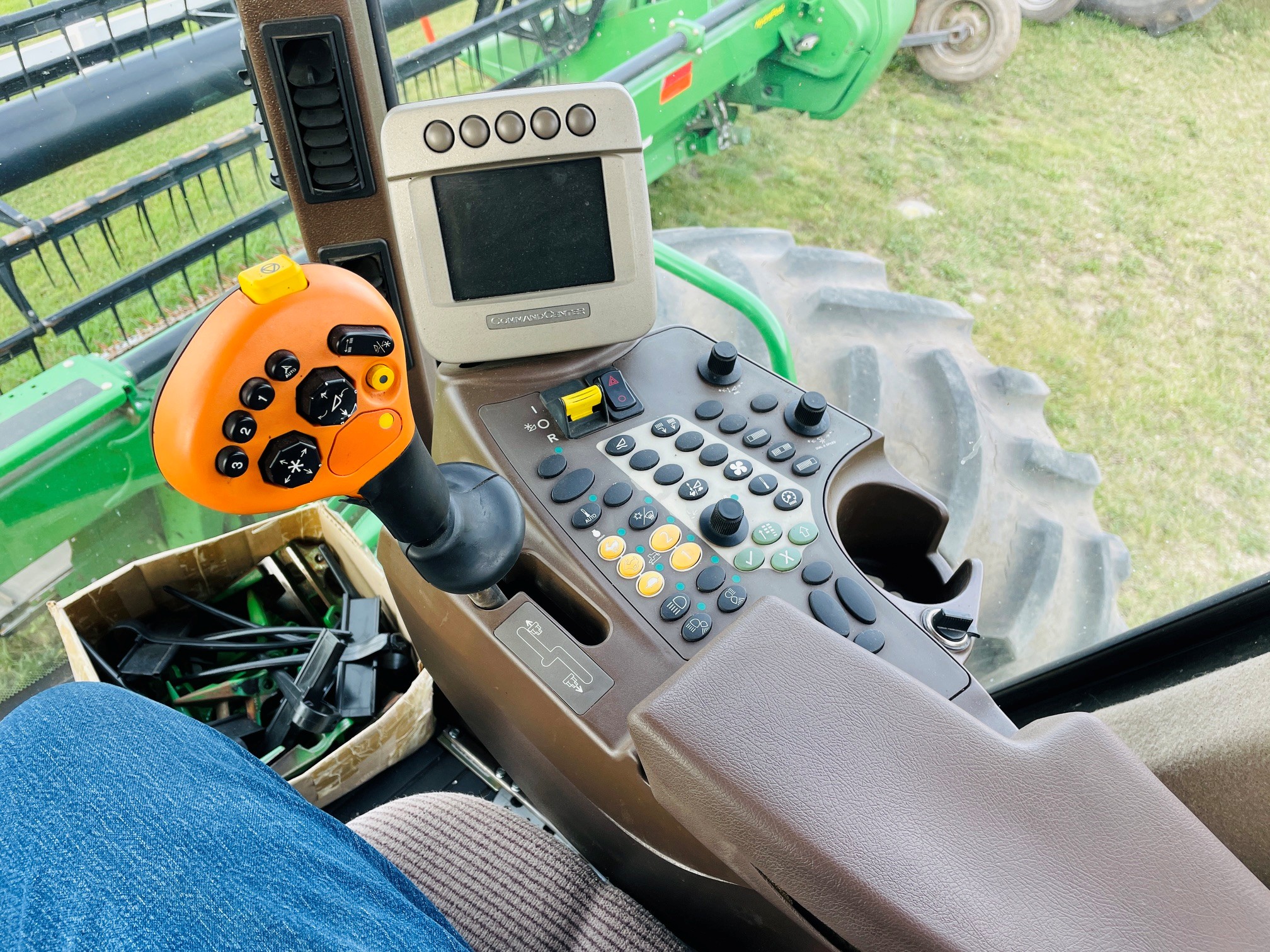 2012 John Deere D450 Swather