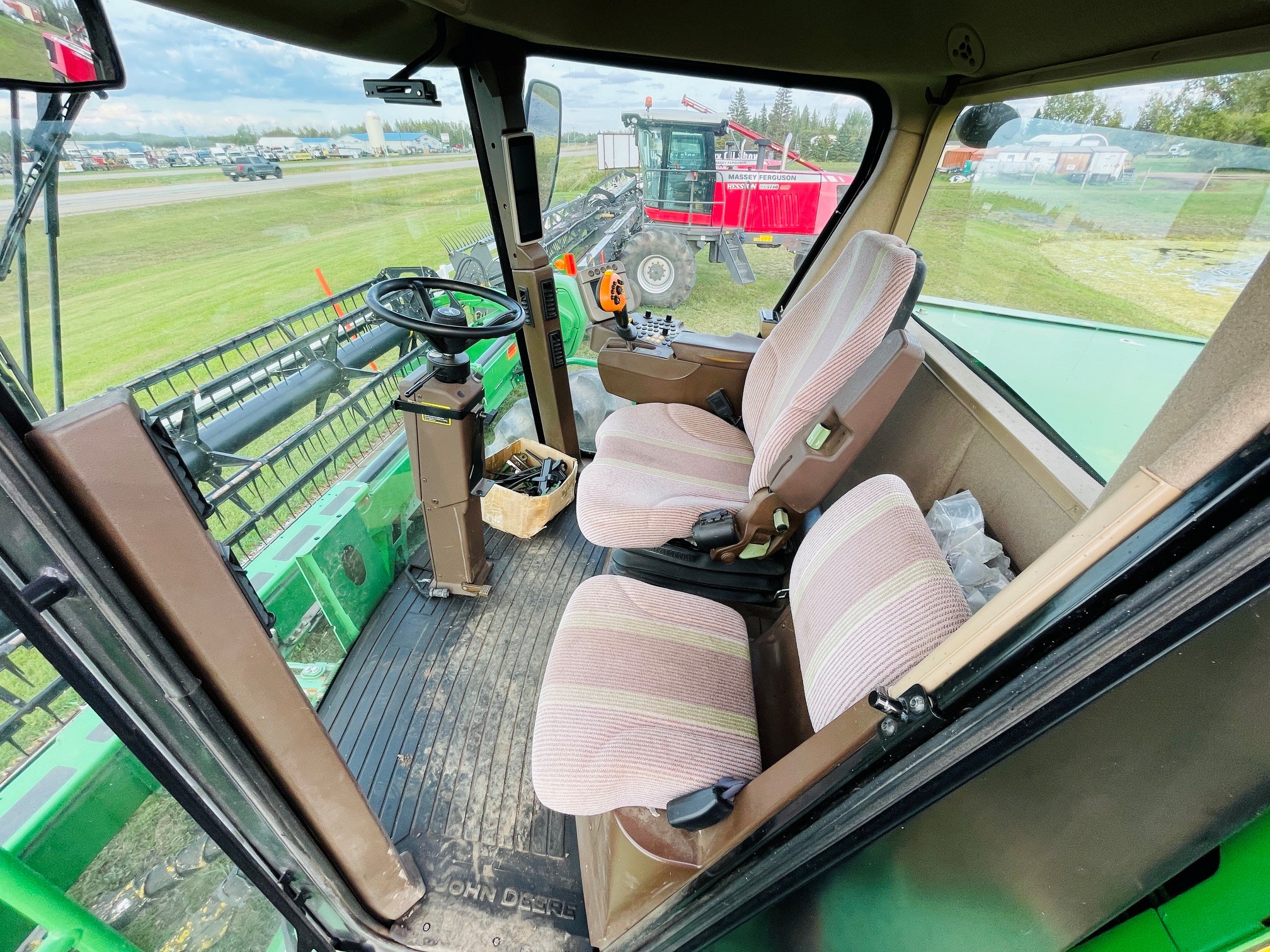 2012 John Deere D450 Swather