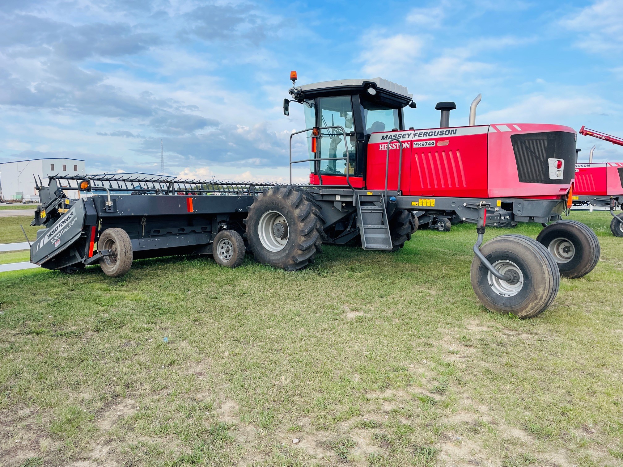 2014 Massey Ferguson WR9740 Swather