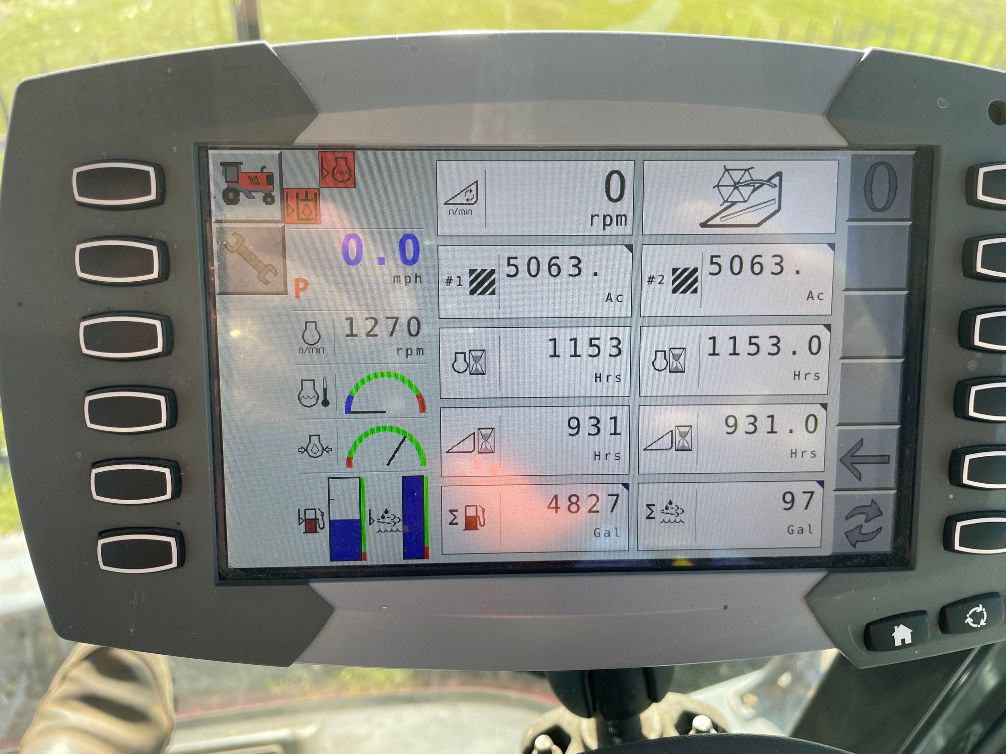 2014 Massey Ferguson WR9740 Swather
