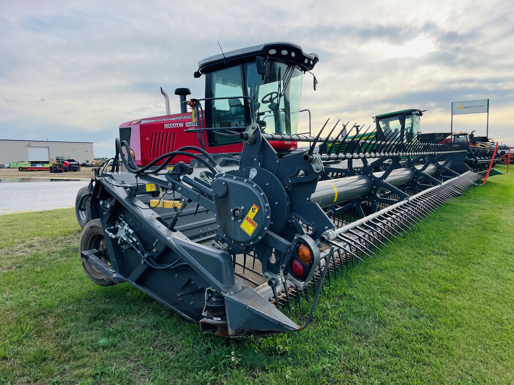 2014 Massey Ferguson WR9740 Swather