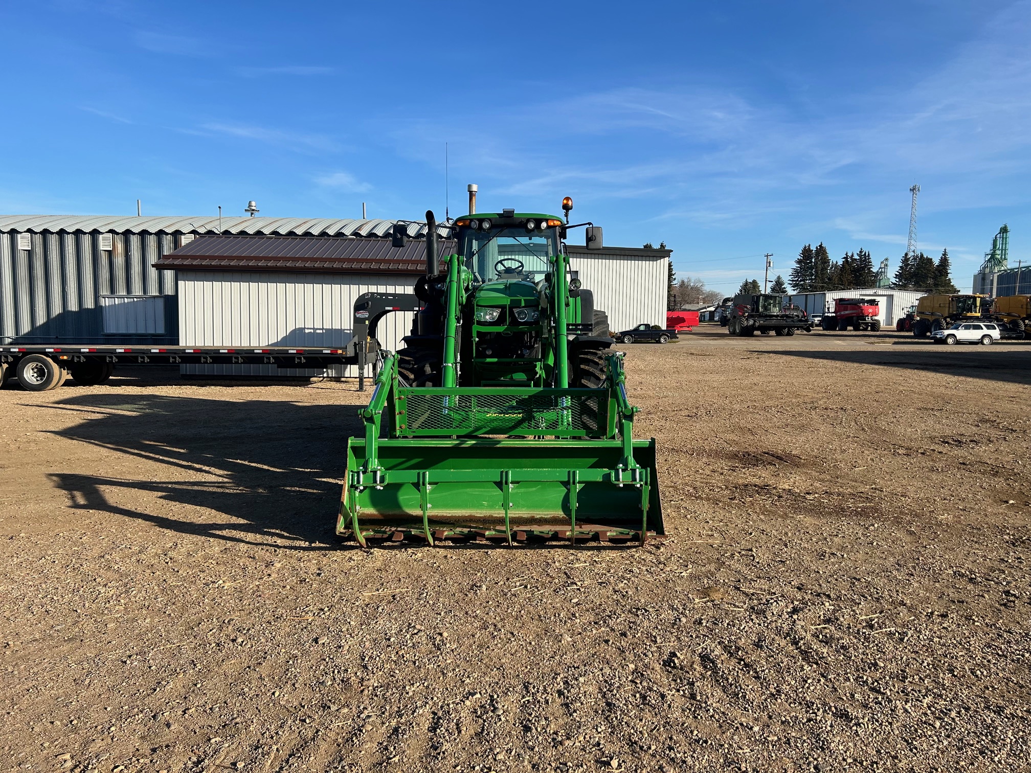 2019 John Deere 6195M Cab Tractor