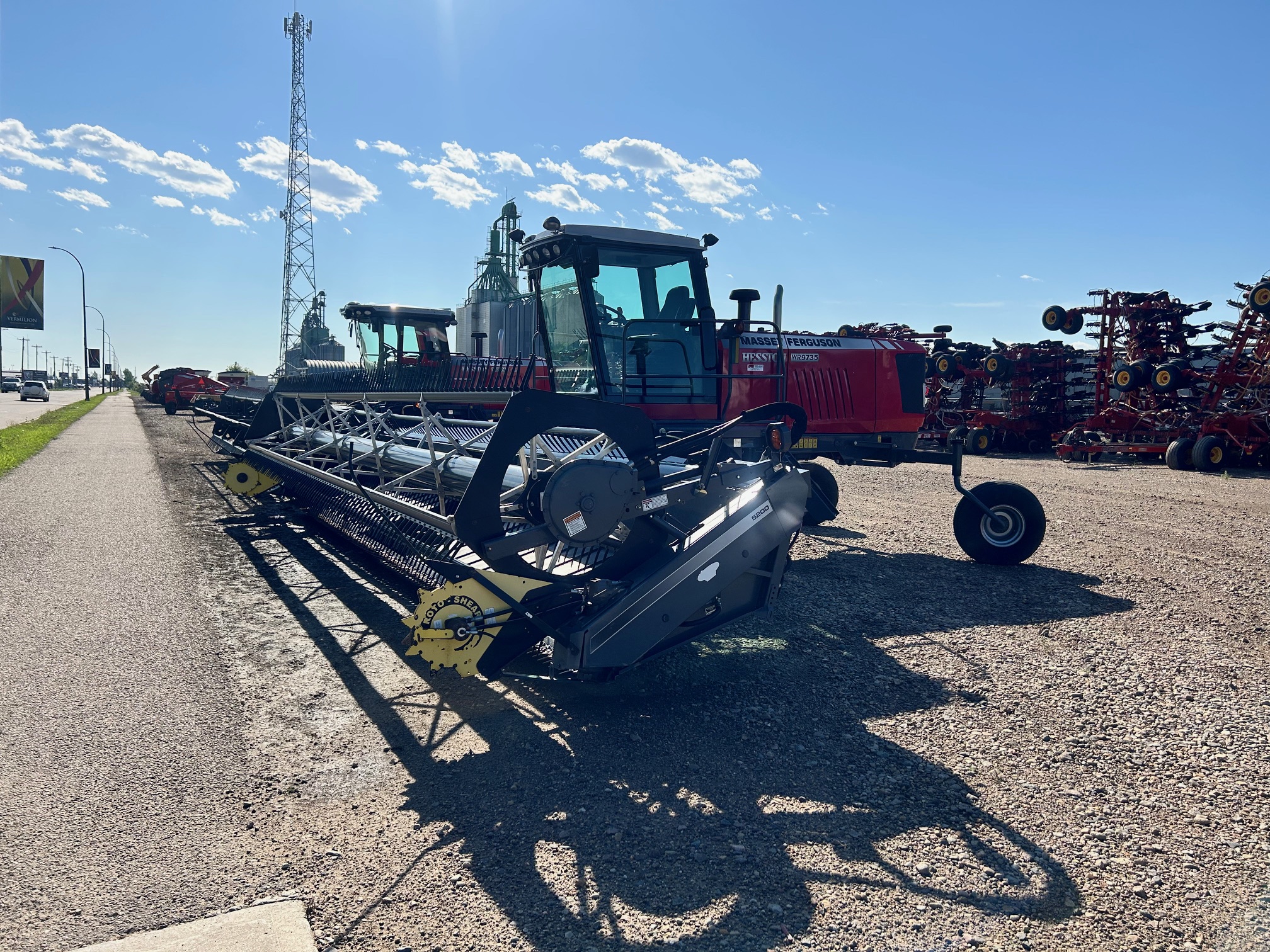 2013 Massey Ferguson WR9735 Windrower