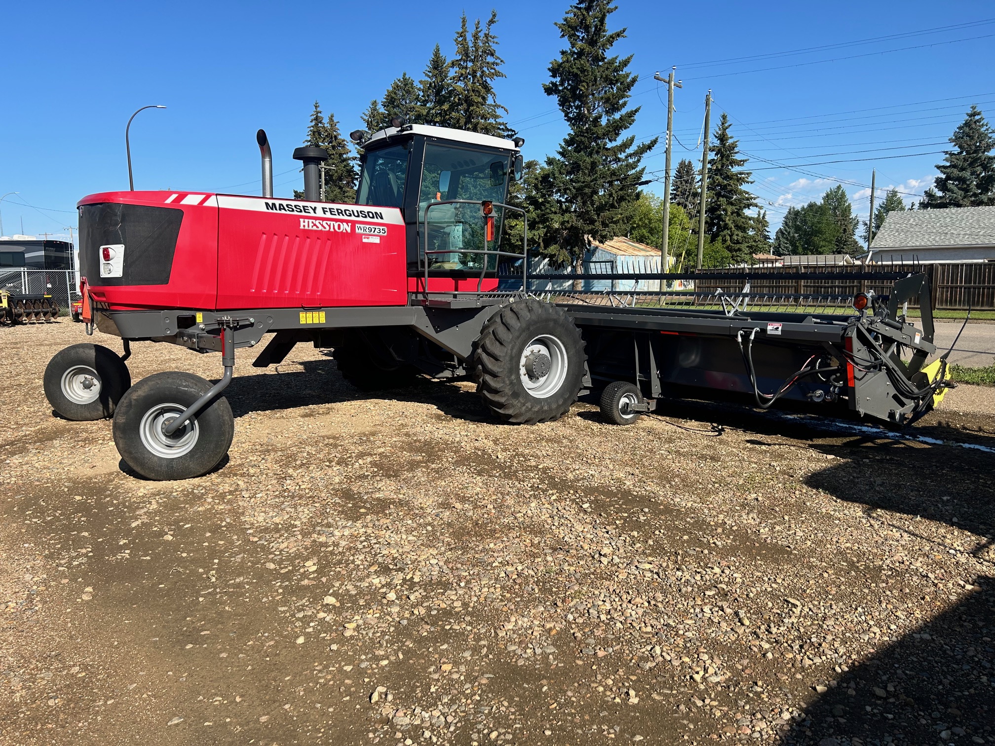 2013 Massey Ferguson WR9735 Windrower